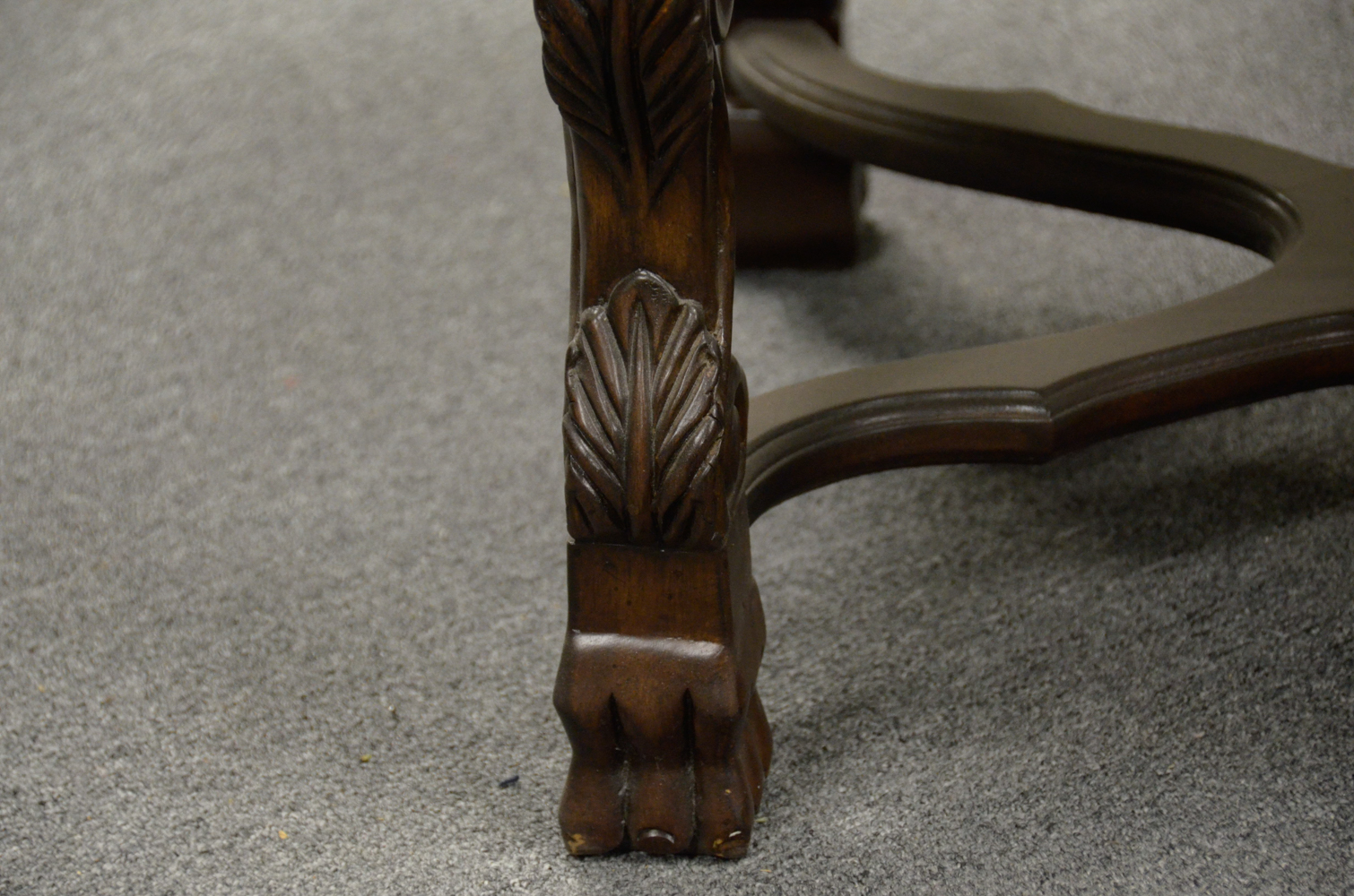 Contemporary Jacobean Style Upholstered Dining Chairs