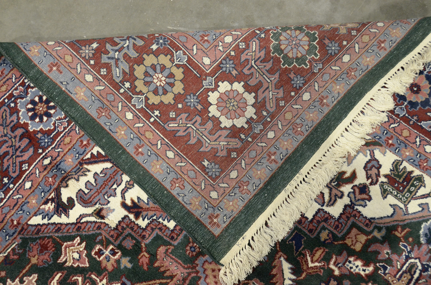 Handwoven Heriz Area Rug