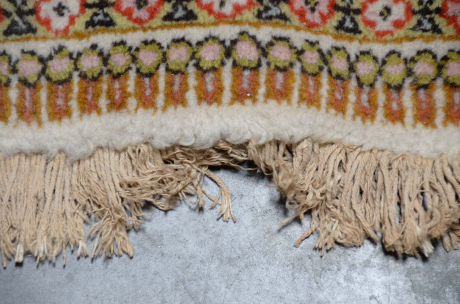 Hand-Knotted Wool Tabriz Area Rug