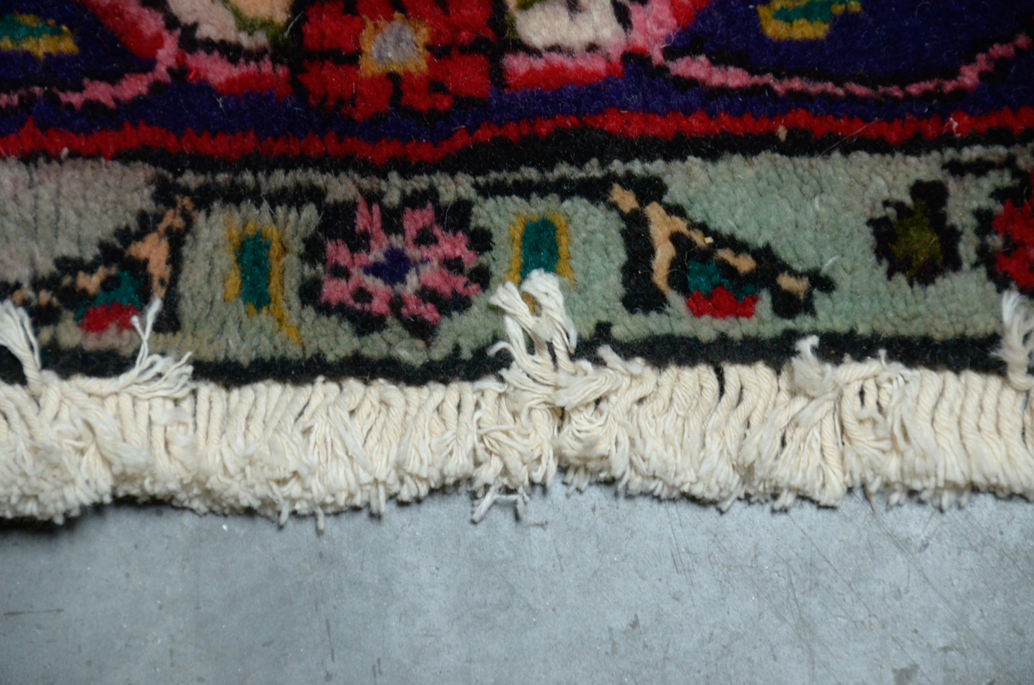 Hand-Knotted Persian Area Rug