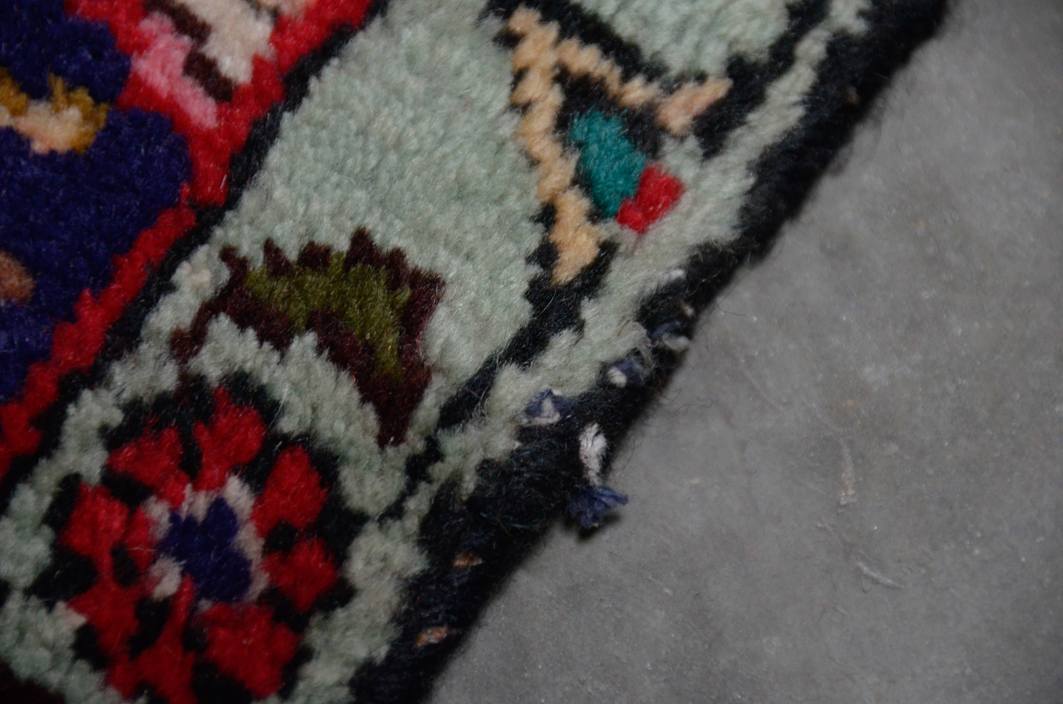 Hand-Knotted Persian Area Rug