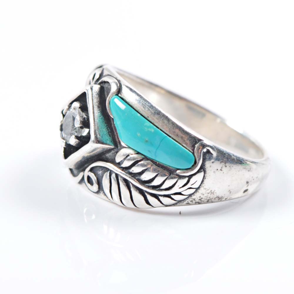 Sterling Native American Style Jewelry With Rare Victoria Adams