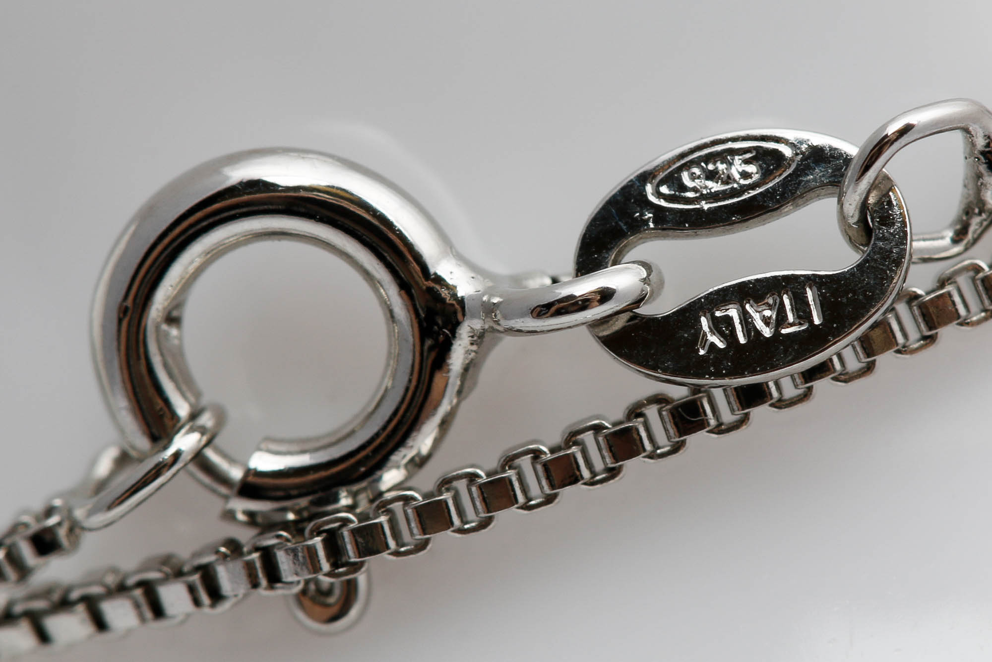 Sterling Silver Diamond Pendant Necklace