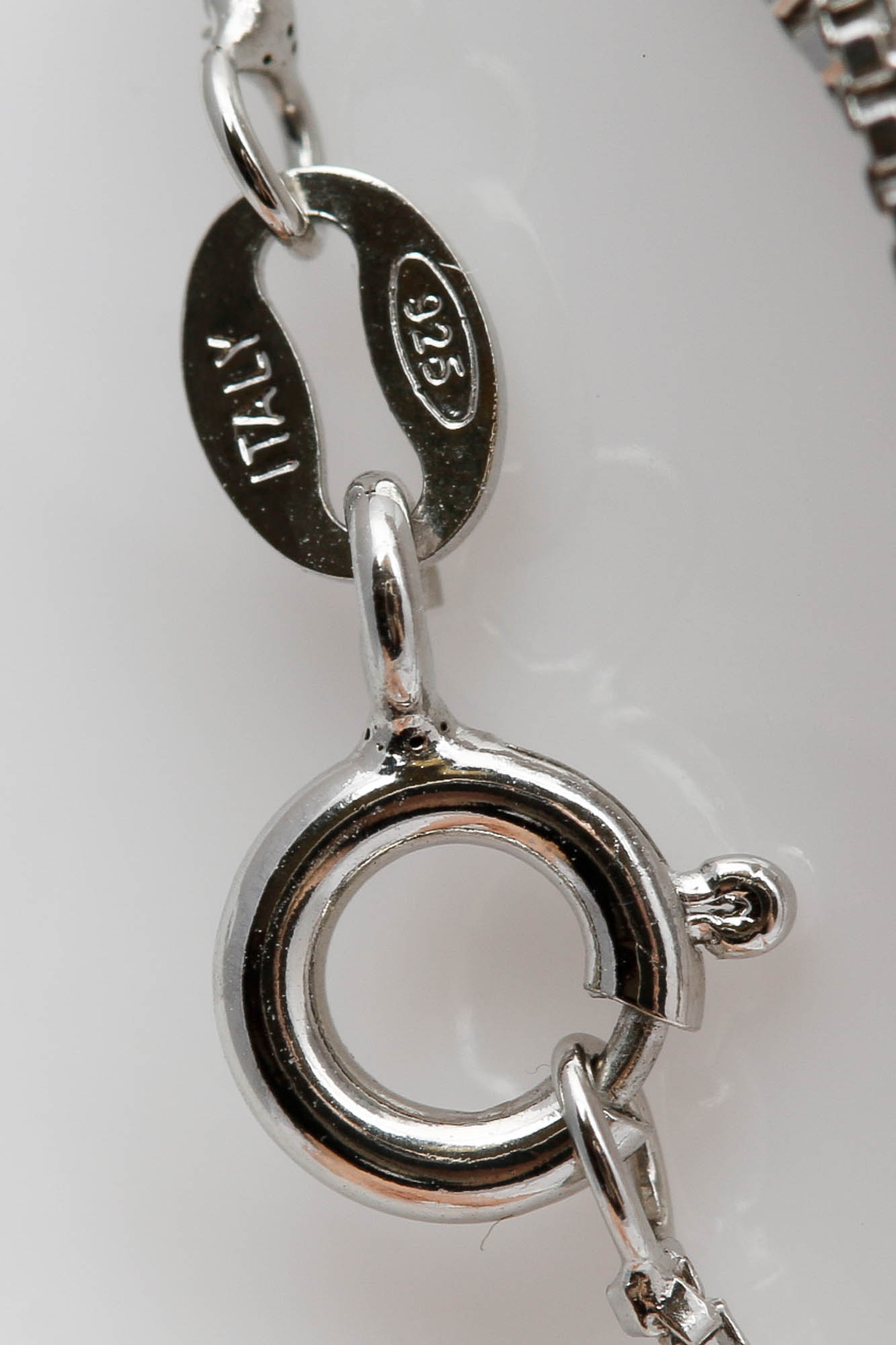 Sterling Silver Diamond Pendant Necklace