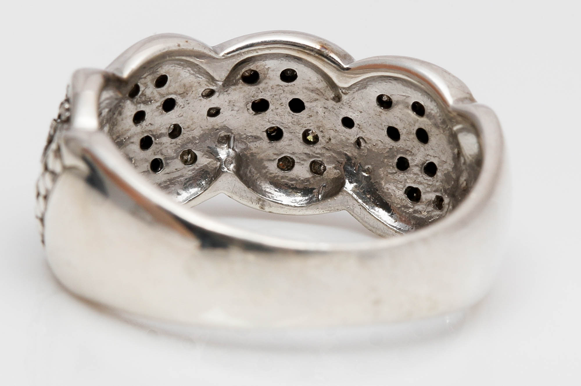 Sterling Silver Diamond Rings