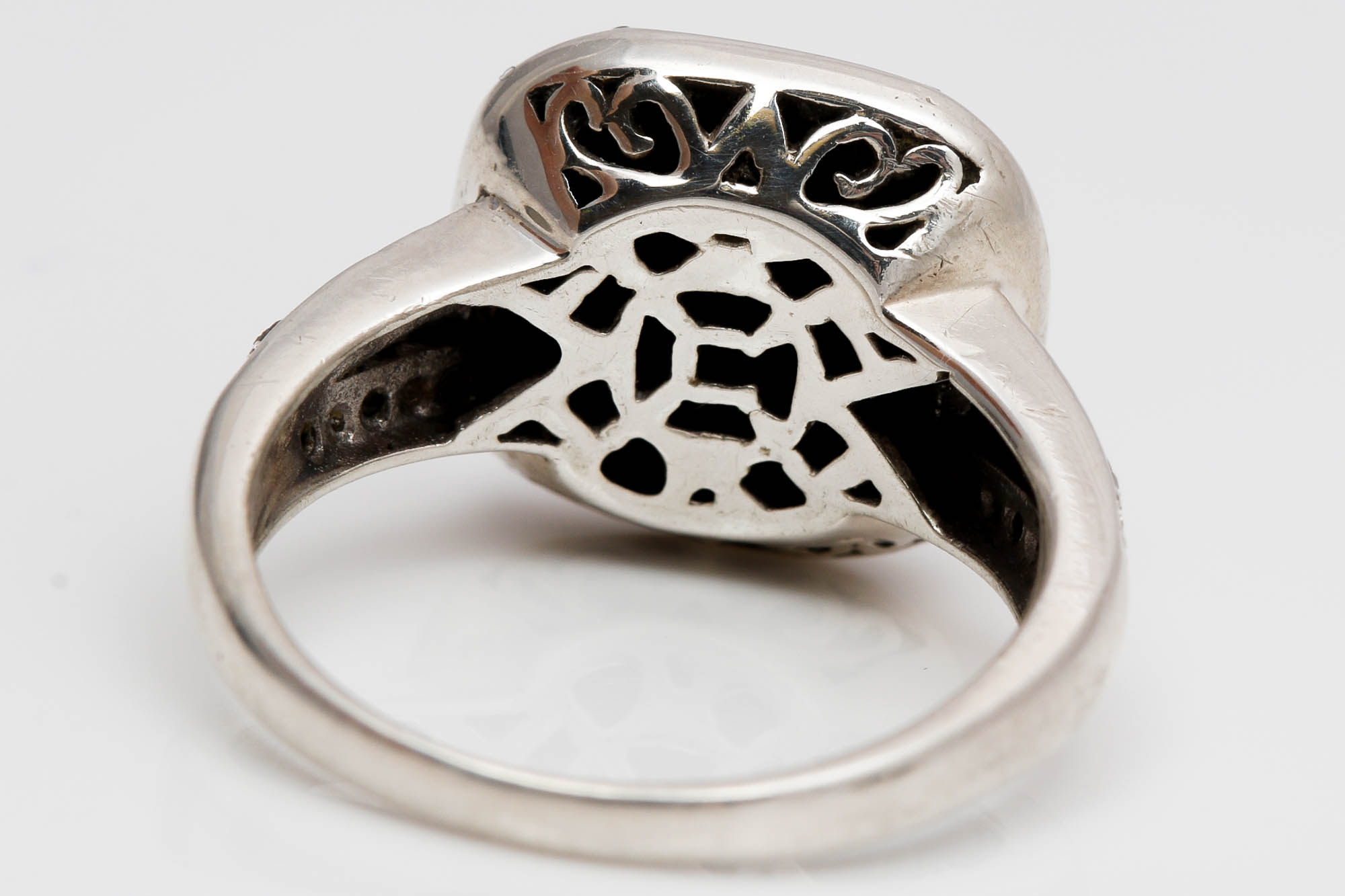 Sterling Silver Diamond Rings