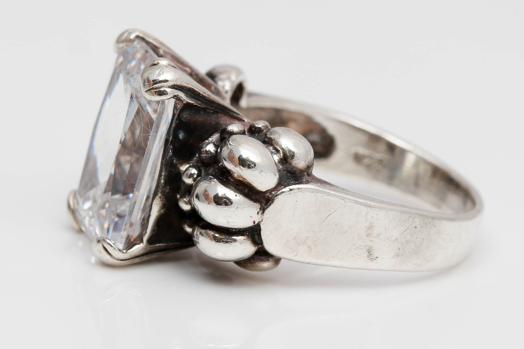 Sterling Silver Cubic Zirconia Rings