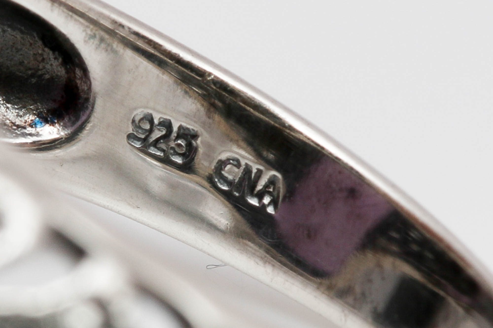 Sterling Silver Lavender Jadeite Ring