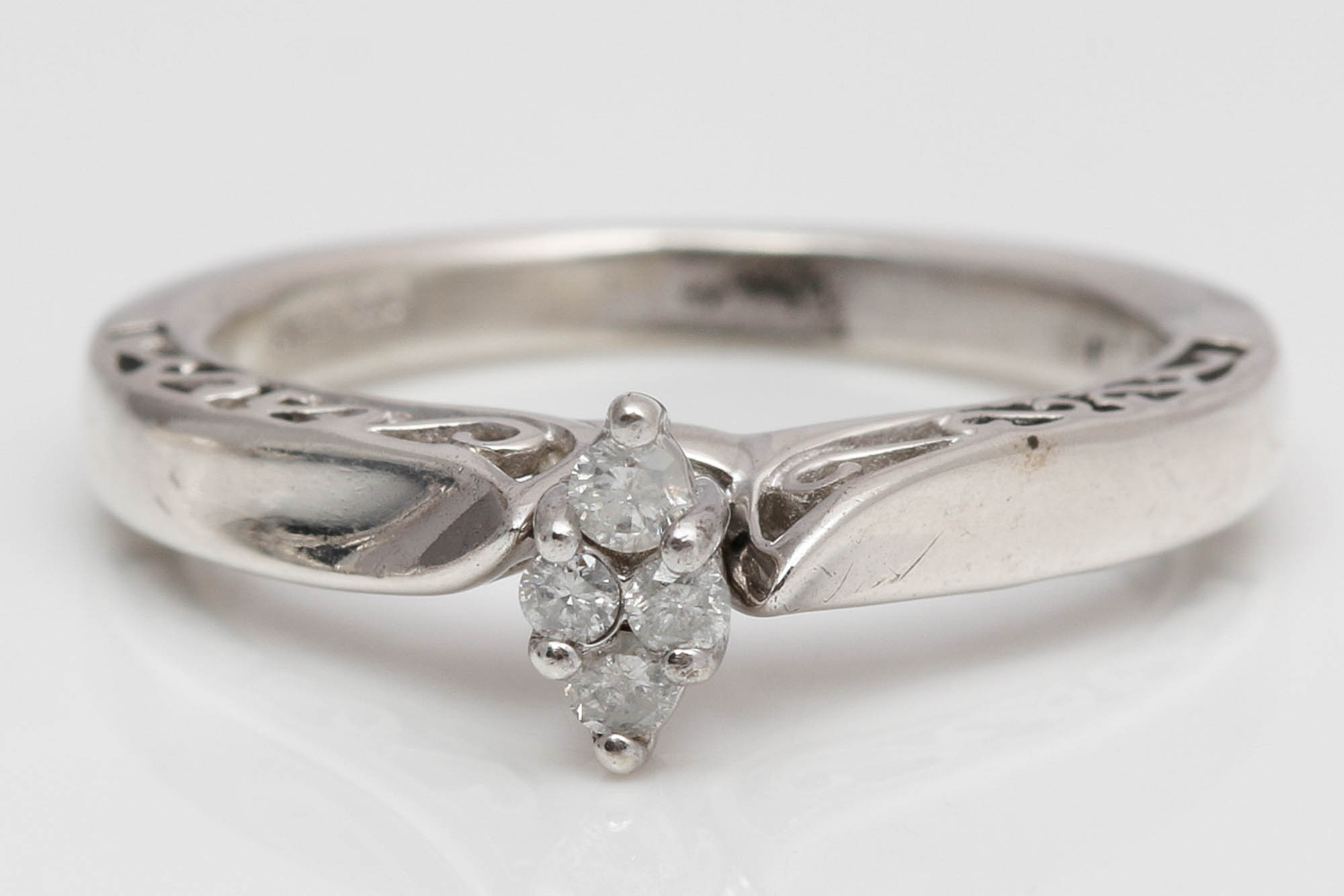 Sterling Silver Diamond Rings