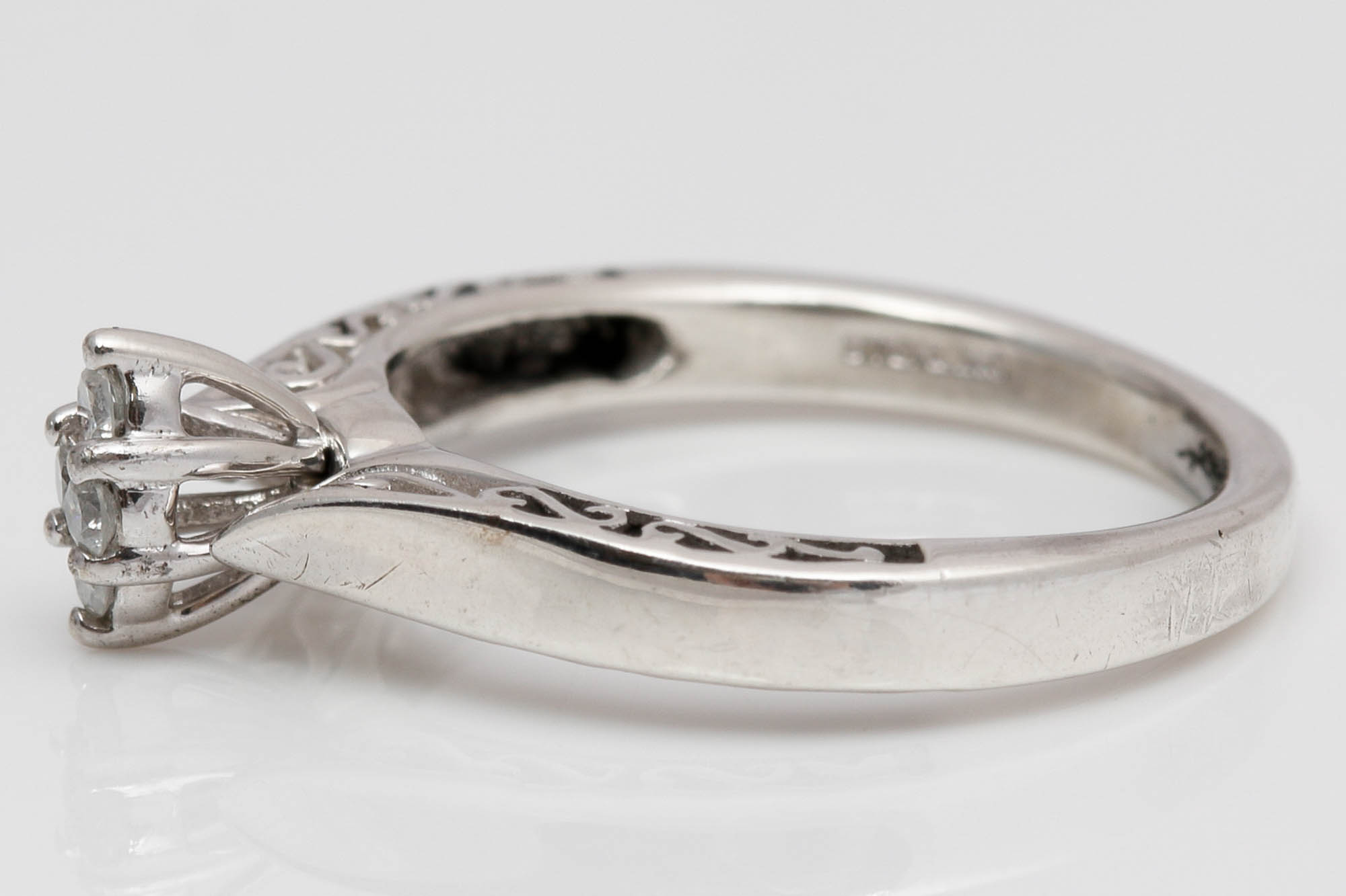 Sterling Silver Diamond Rings