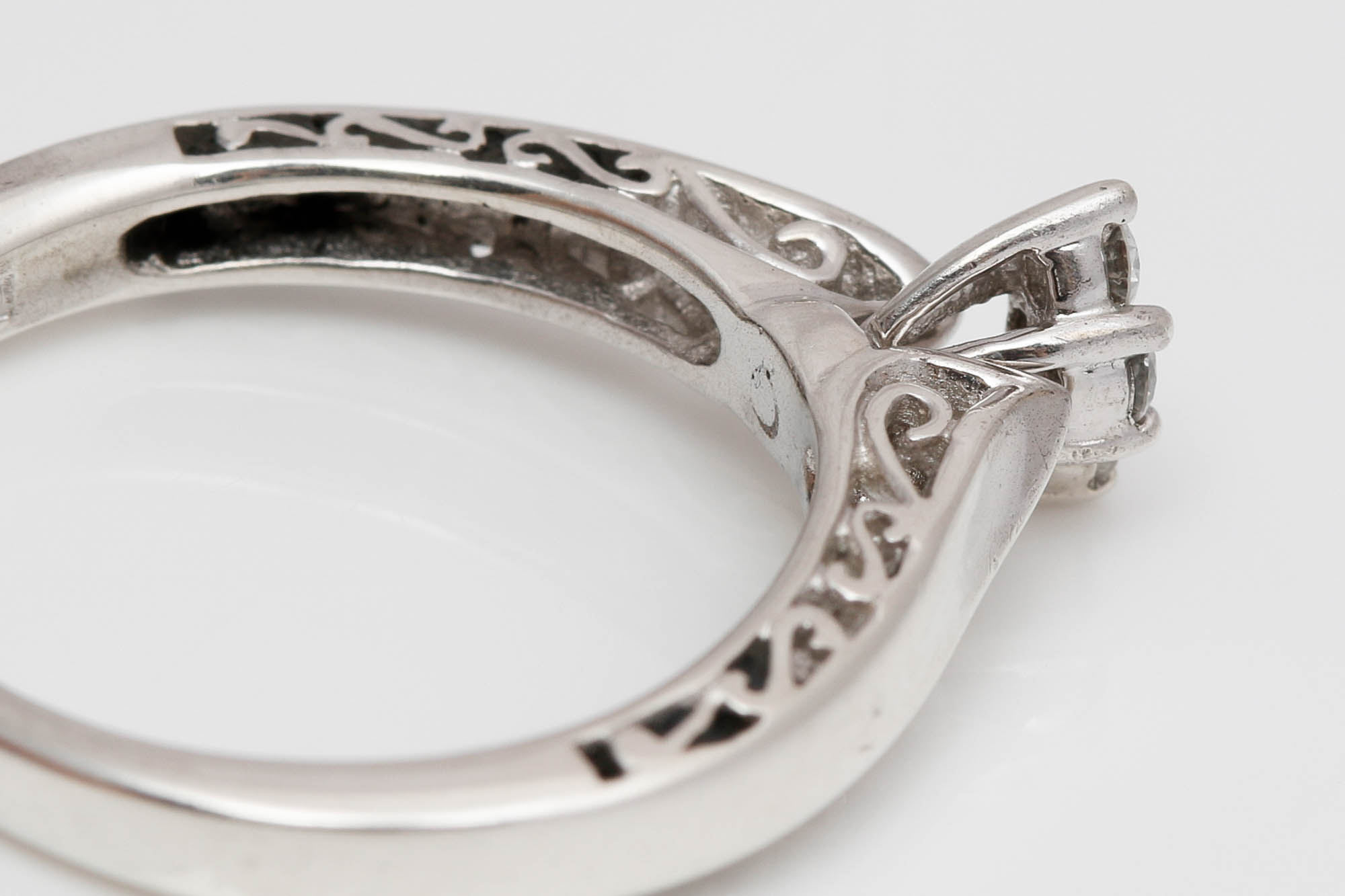 Sterling Silver Diamond Rings