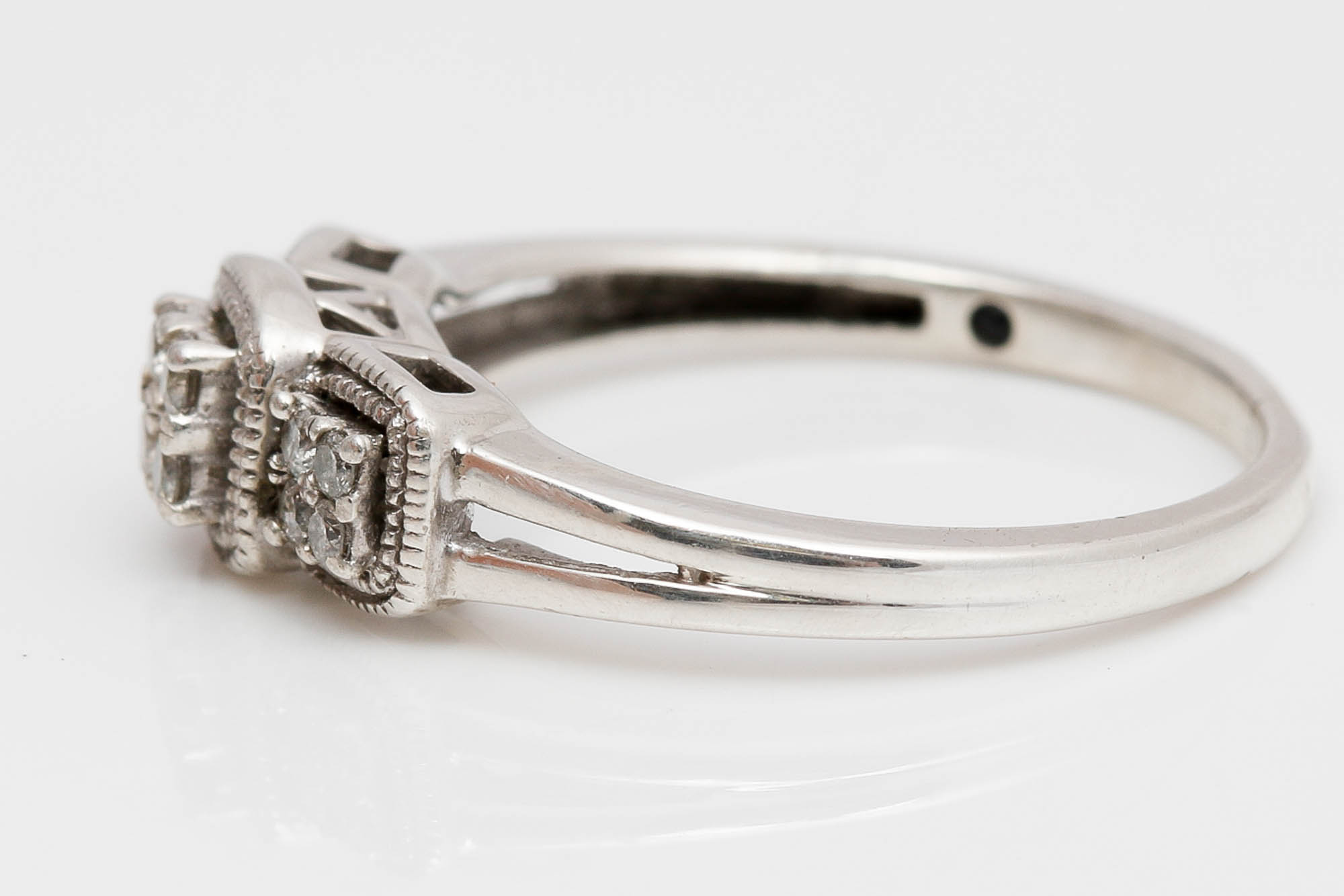 Sterling Silver Diamond Rings