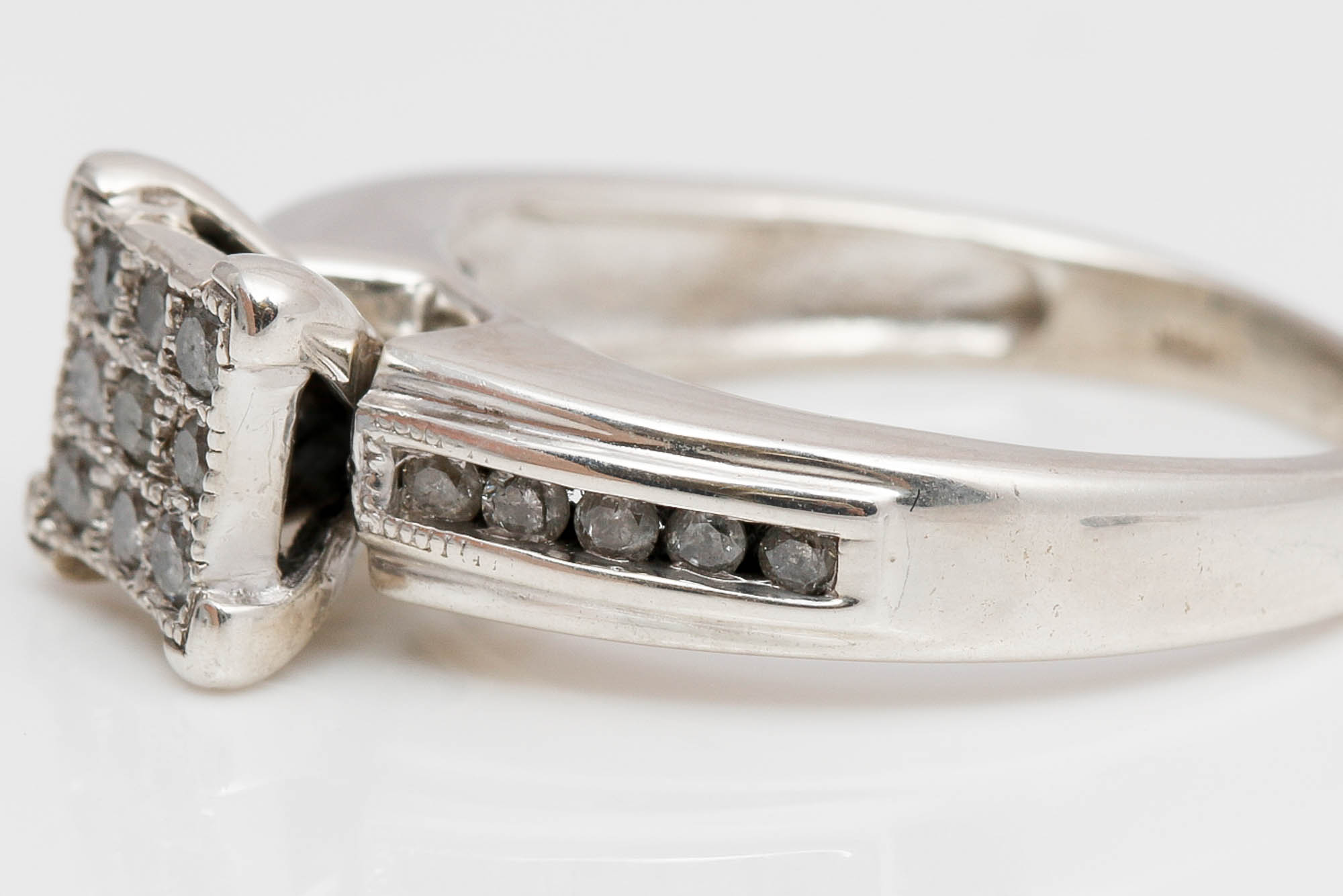 Sterling Silver Diamond Rings