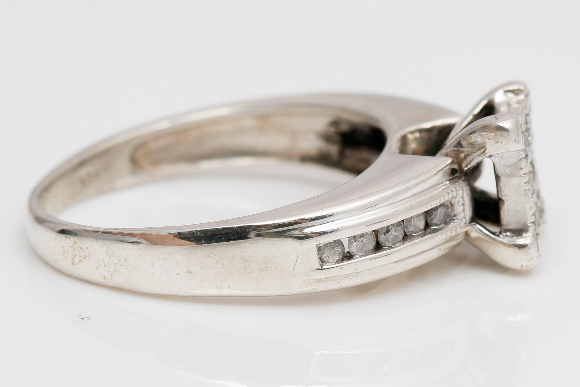 Sterling Silver Diamond Rings