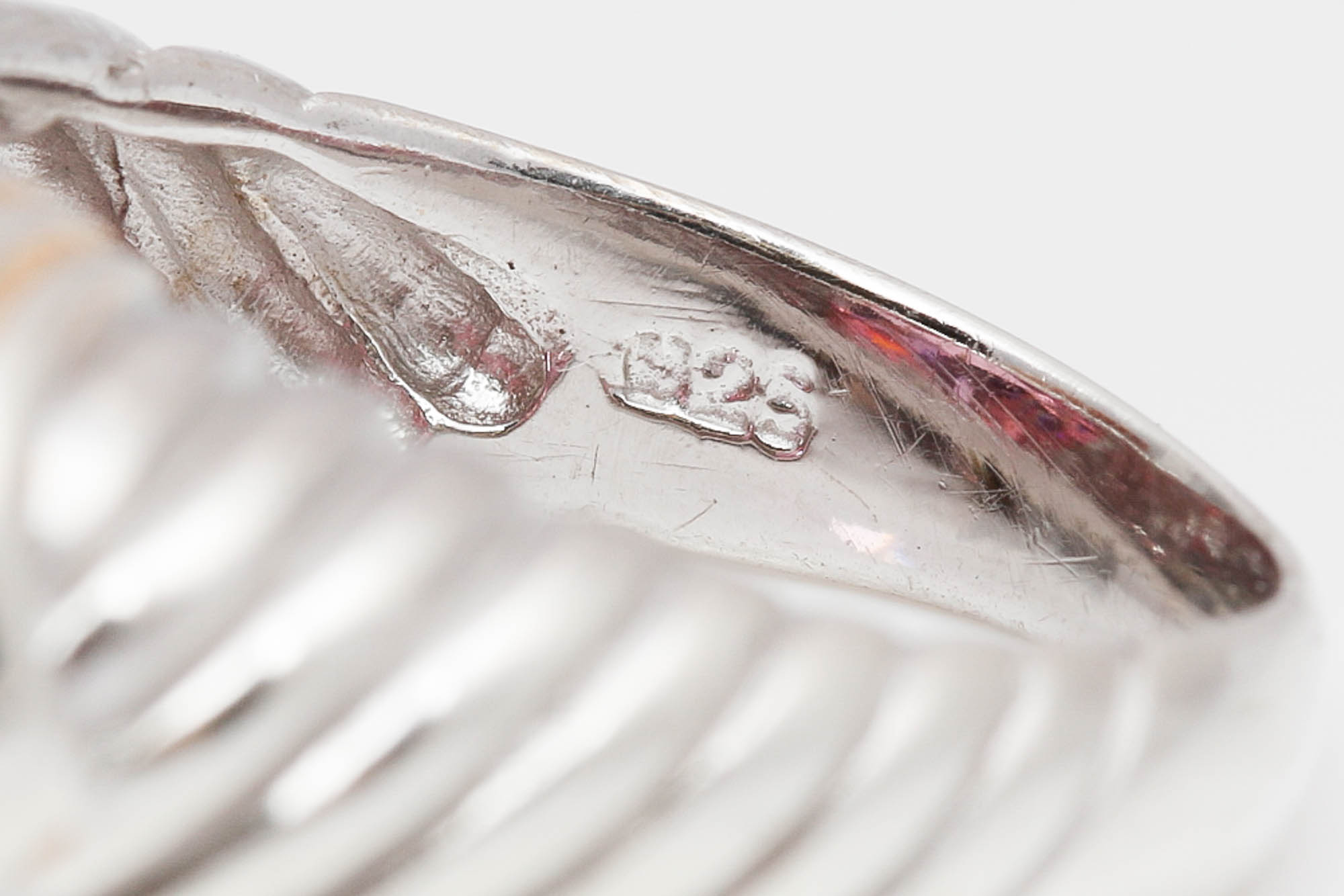 Sterling Silver Pink Topaz and Pink Cubic Zirconia Rings