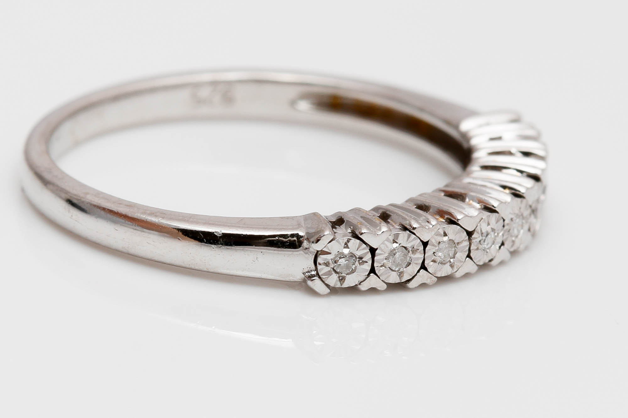 Sterling Silver Diamond Rings