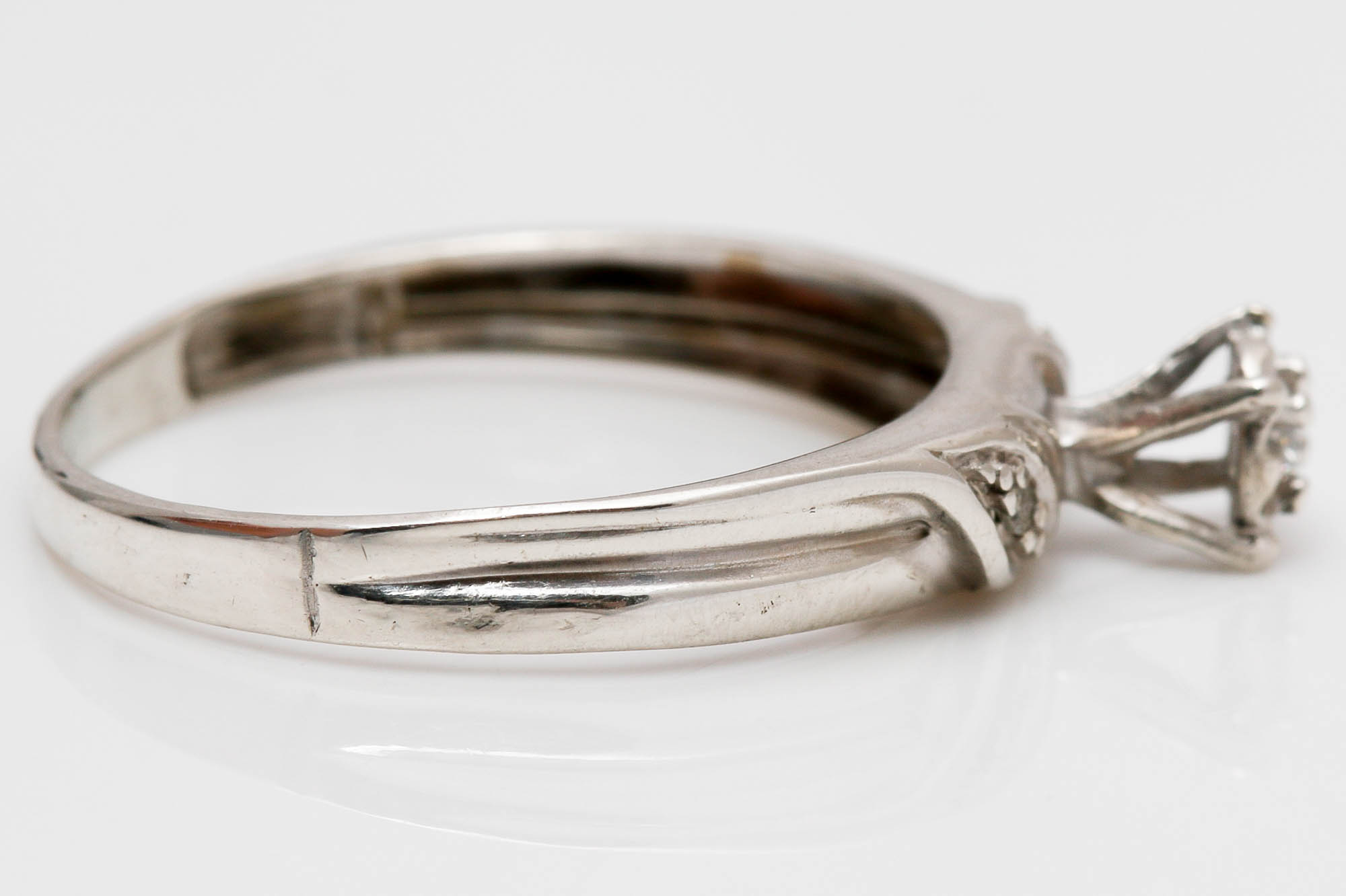 Sterling Silver Diamond Rings