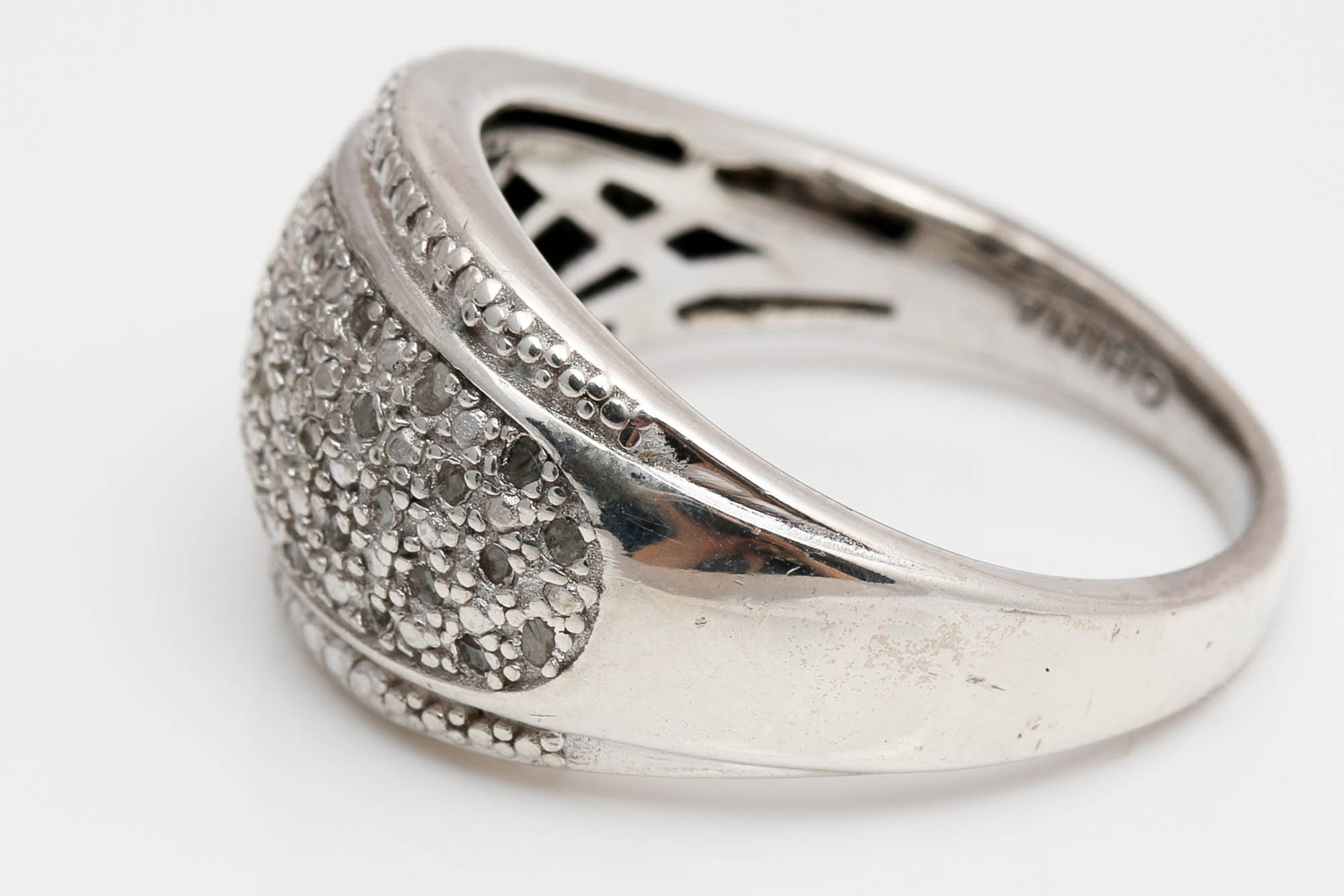 Sterling Silver Diamond Rings