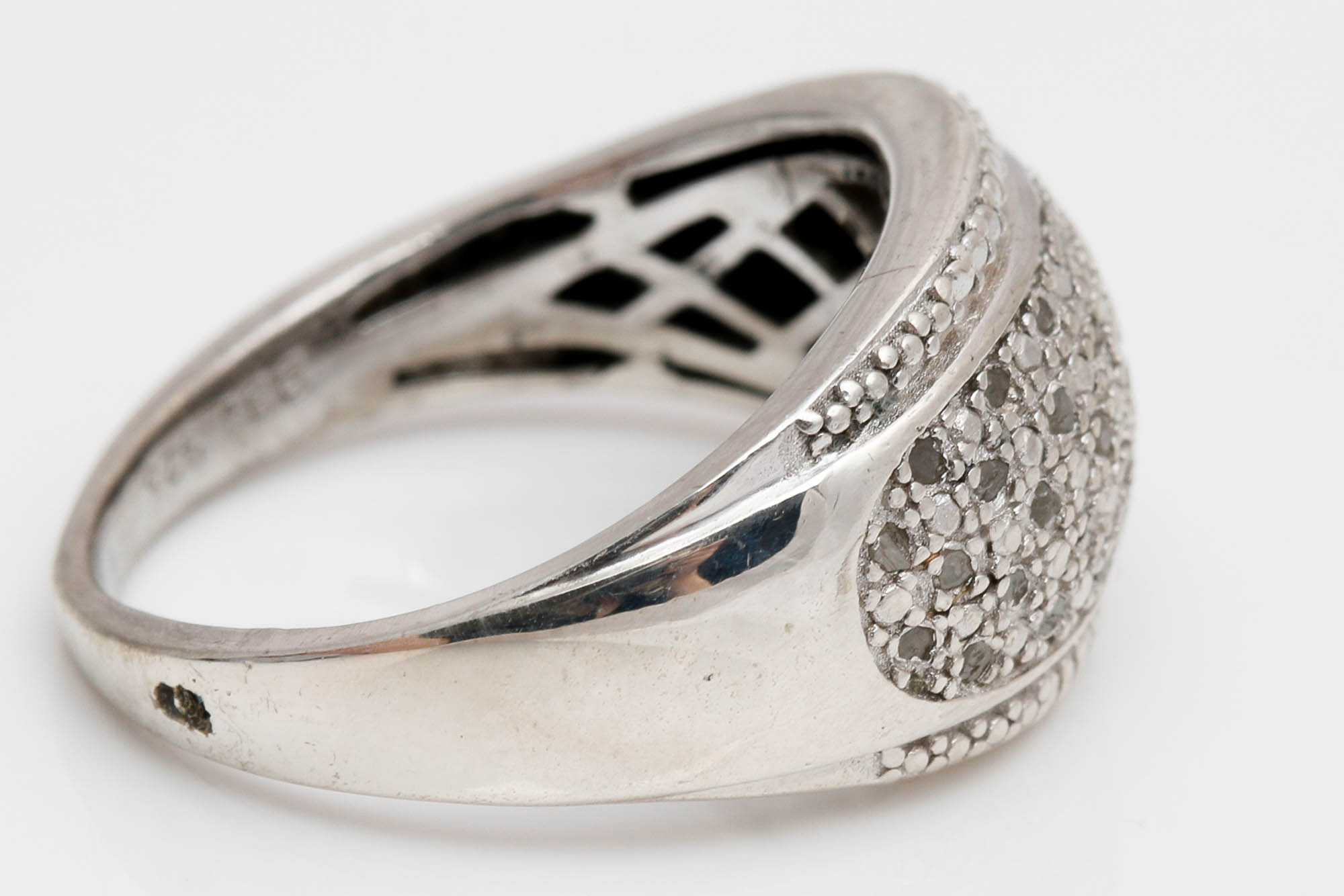 Sterling Silver Diamond Rings