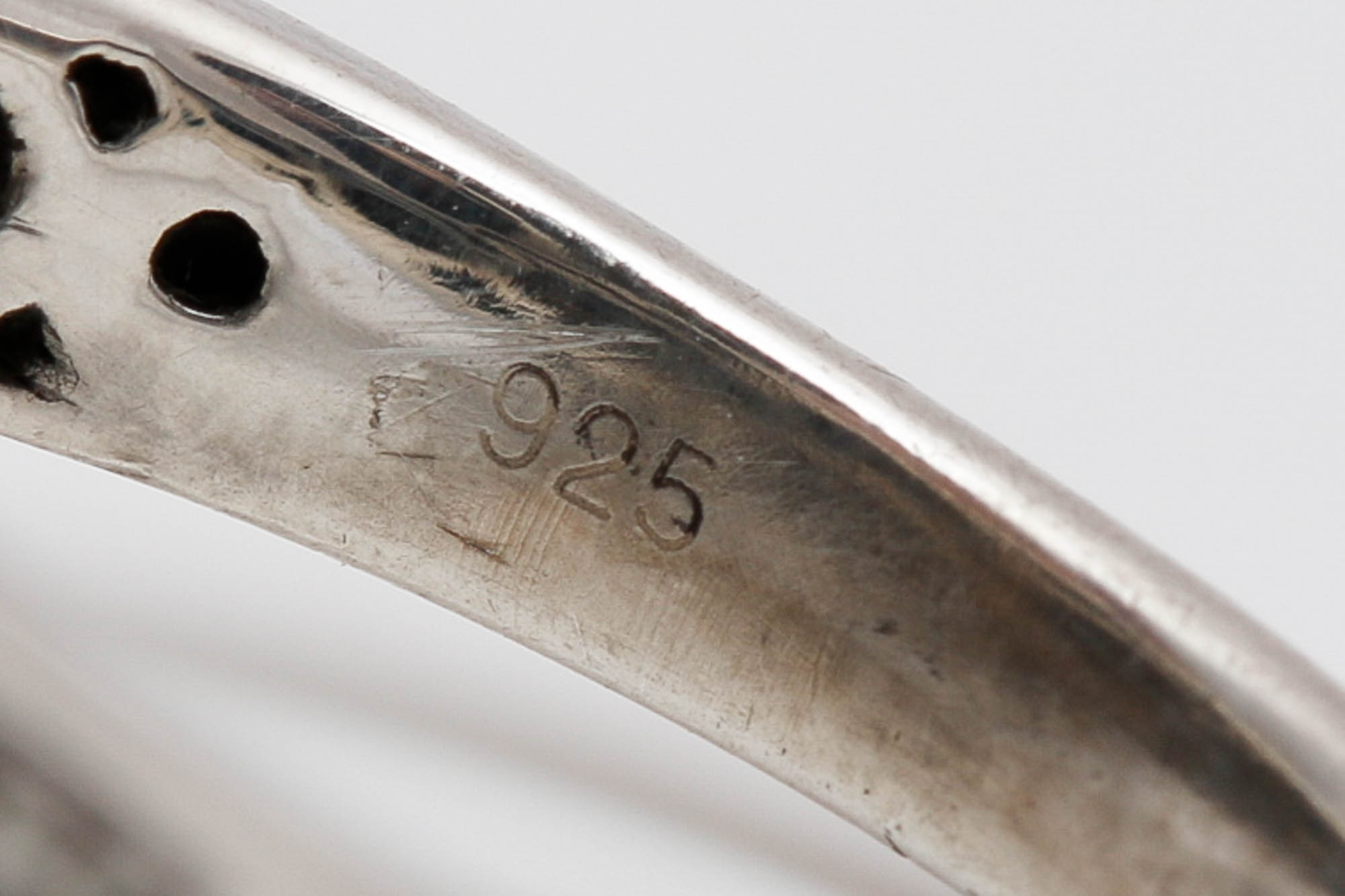 Sterling Silver Diamond Ring