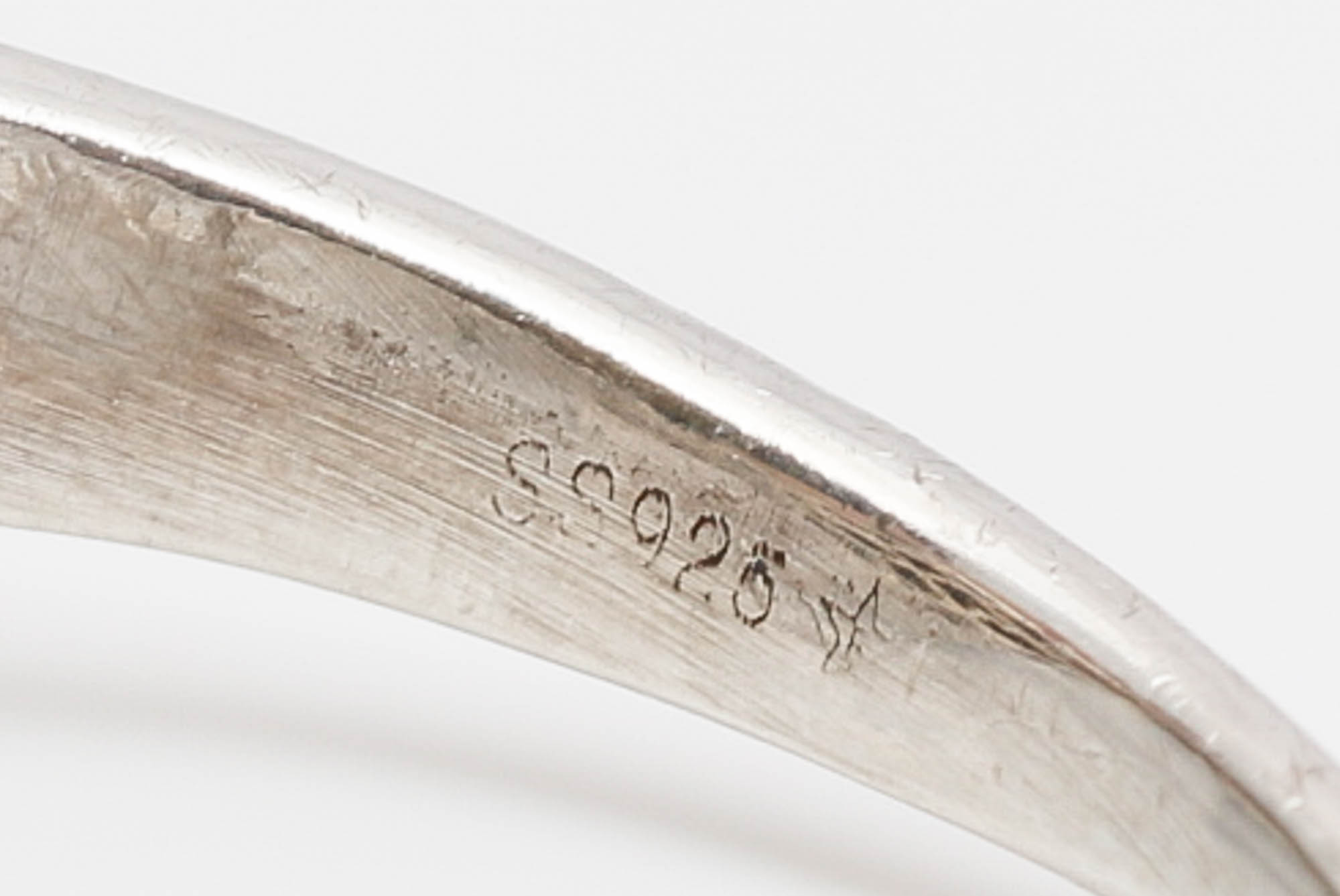 Sterling Silver Diamond Ring