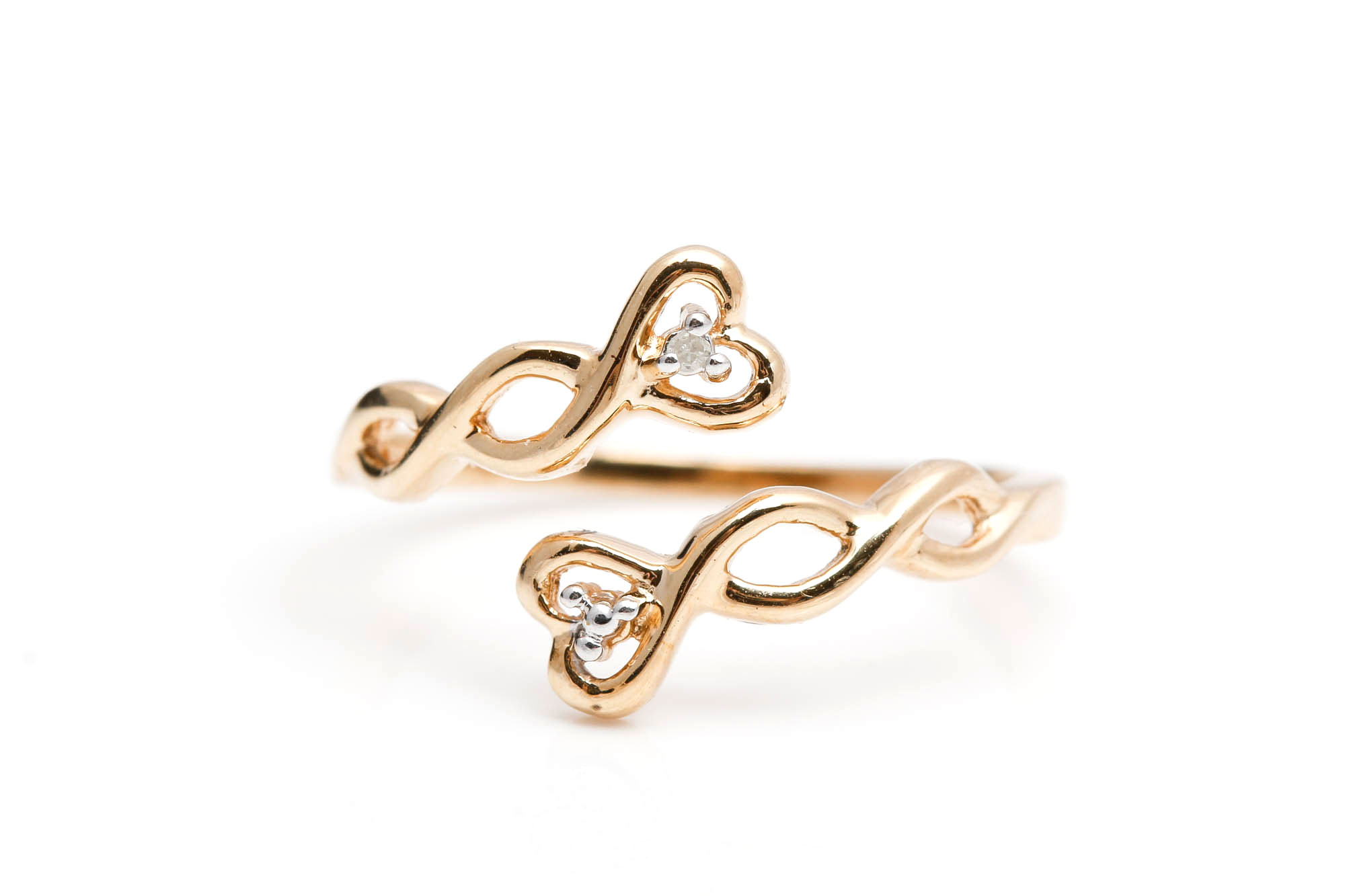 10K Yellow Gold Diamond Ring