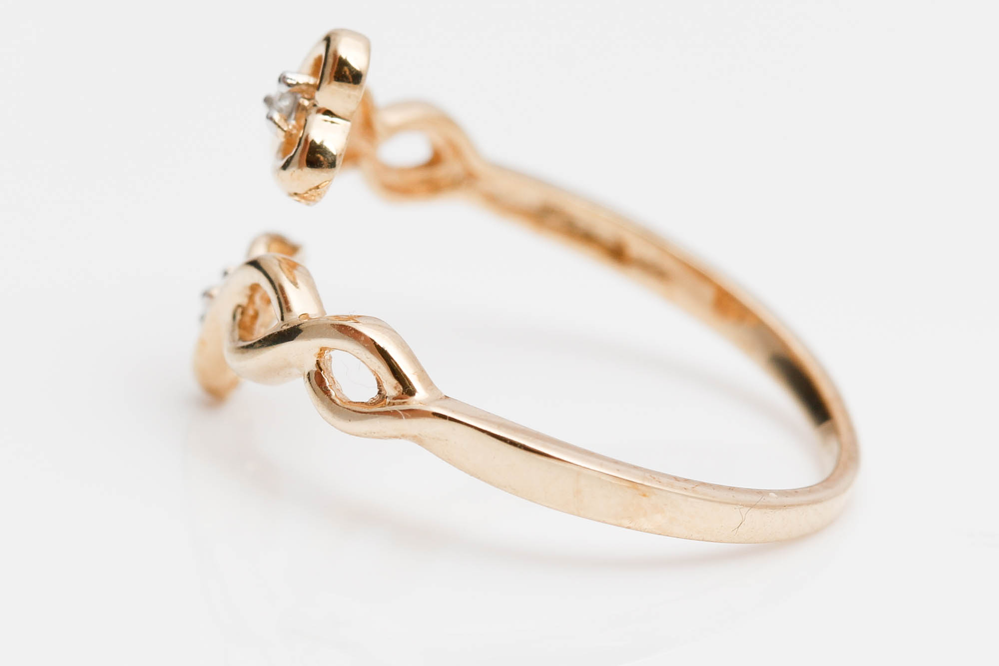 10K Yellow Gold Diamond Ring