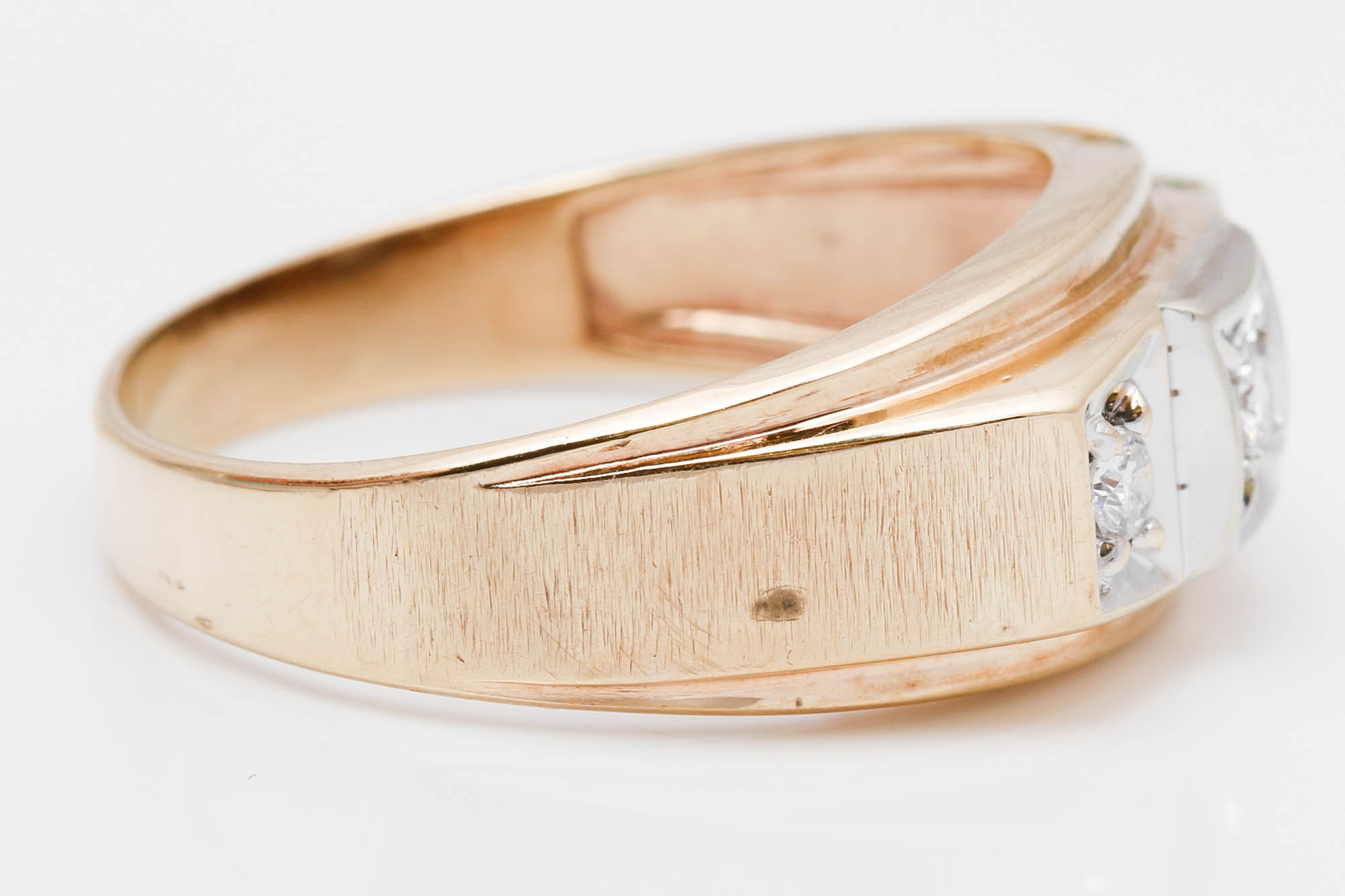 10K Yellow Gold Diamond Band