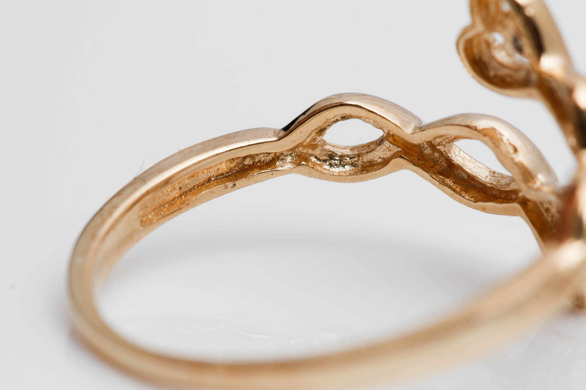 10K Yellow Gold Diamond Ring