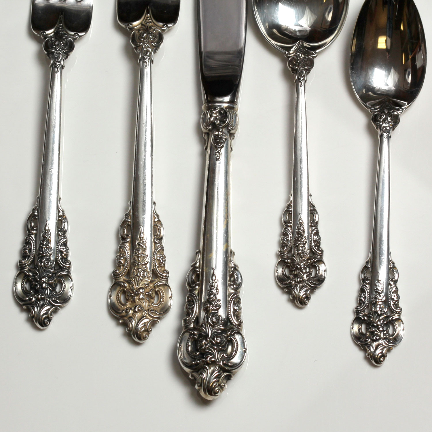 Wallace Sterling Silver "Grande Baroque" Flatware