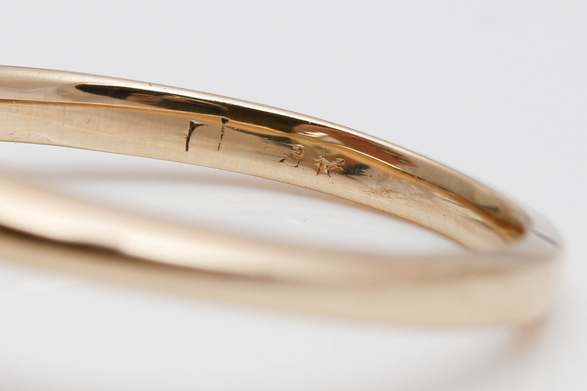 14K Yellow Gold 0.90 CT Diamond Solitaire Ring