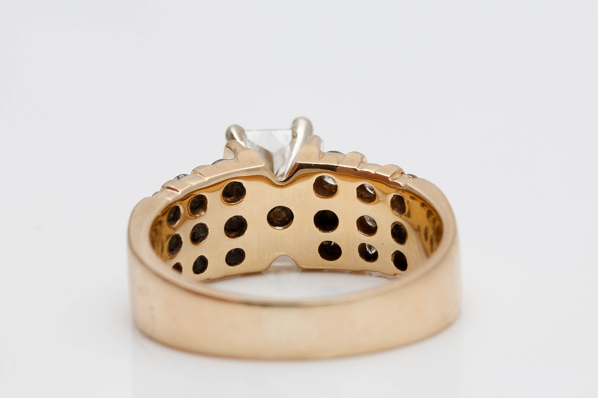 14K Yellow Gold 1.67 CTW Diamond Engagement Ring