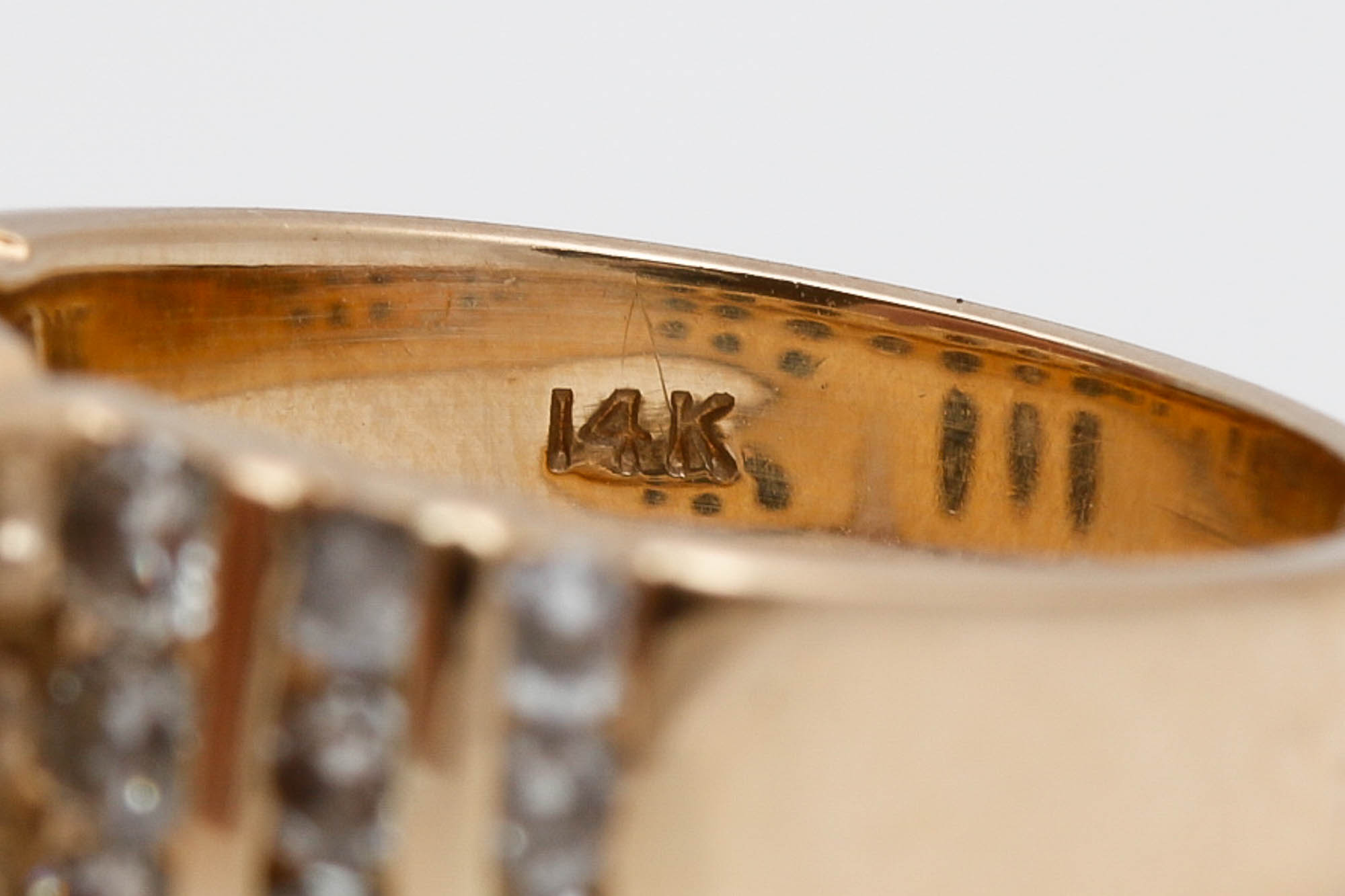 14K Yellow Gold 1.67 CTW Diamond Engagement Ring