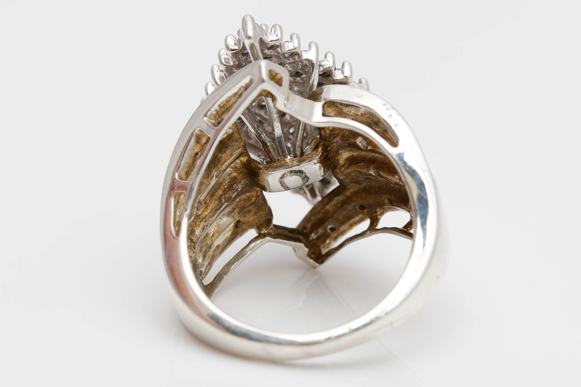 Sterling Silver 1.00 CTW Diamond Ring