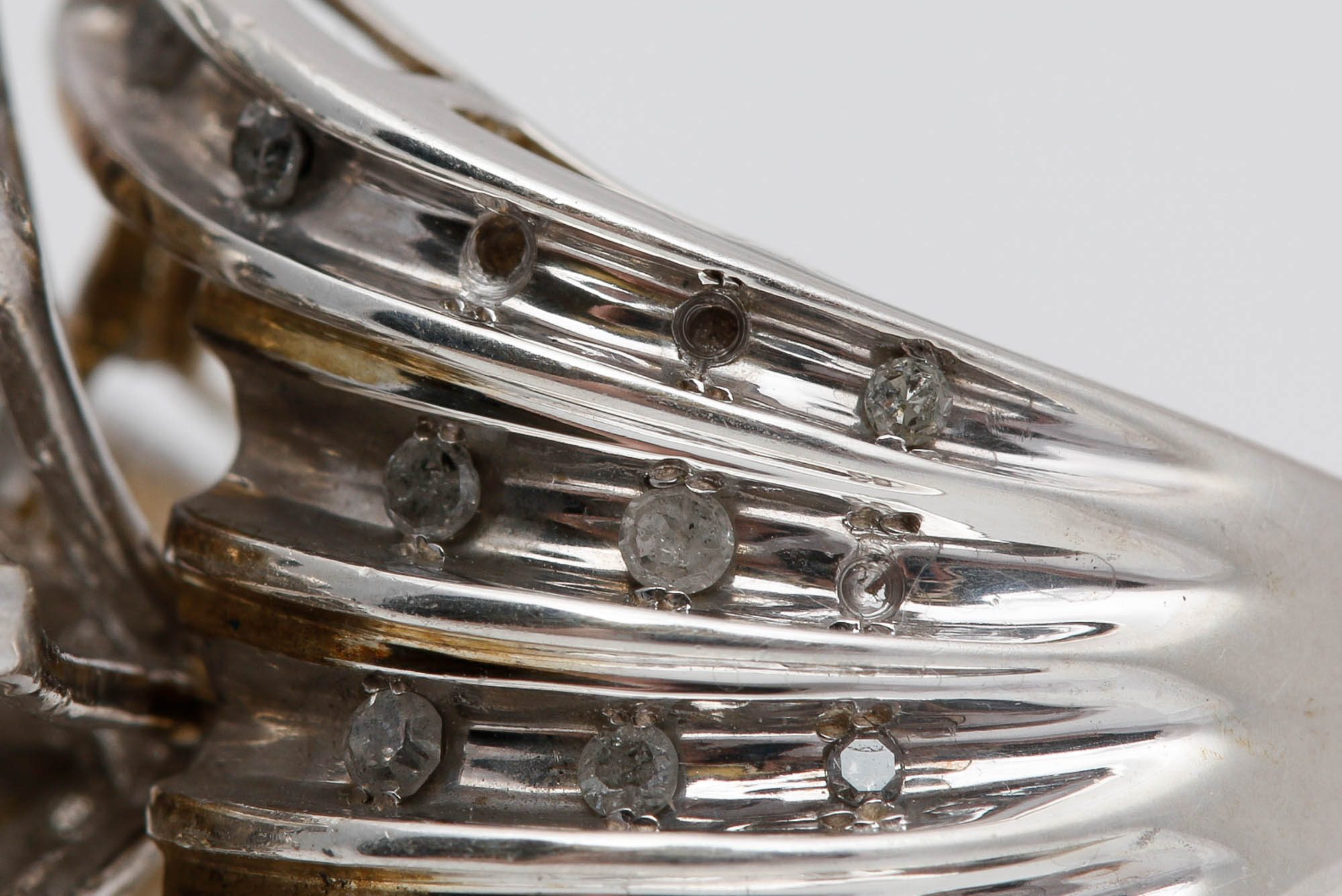 Sterling Silver 1.00 CTW Diamond Ring