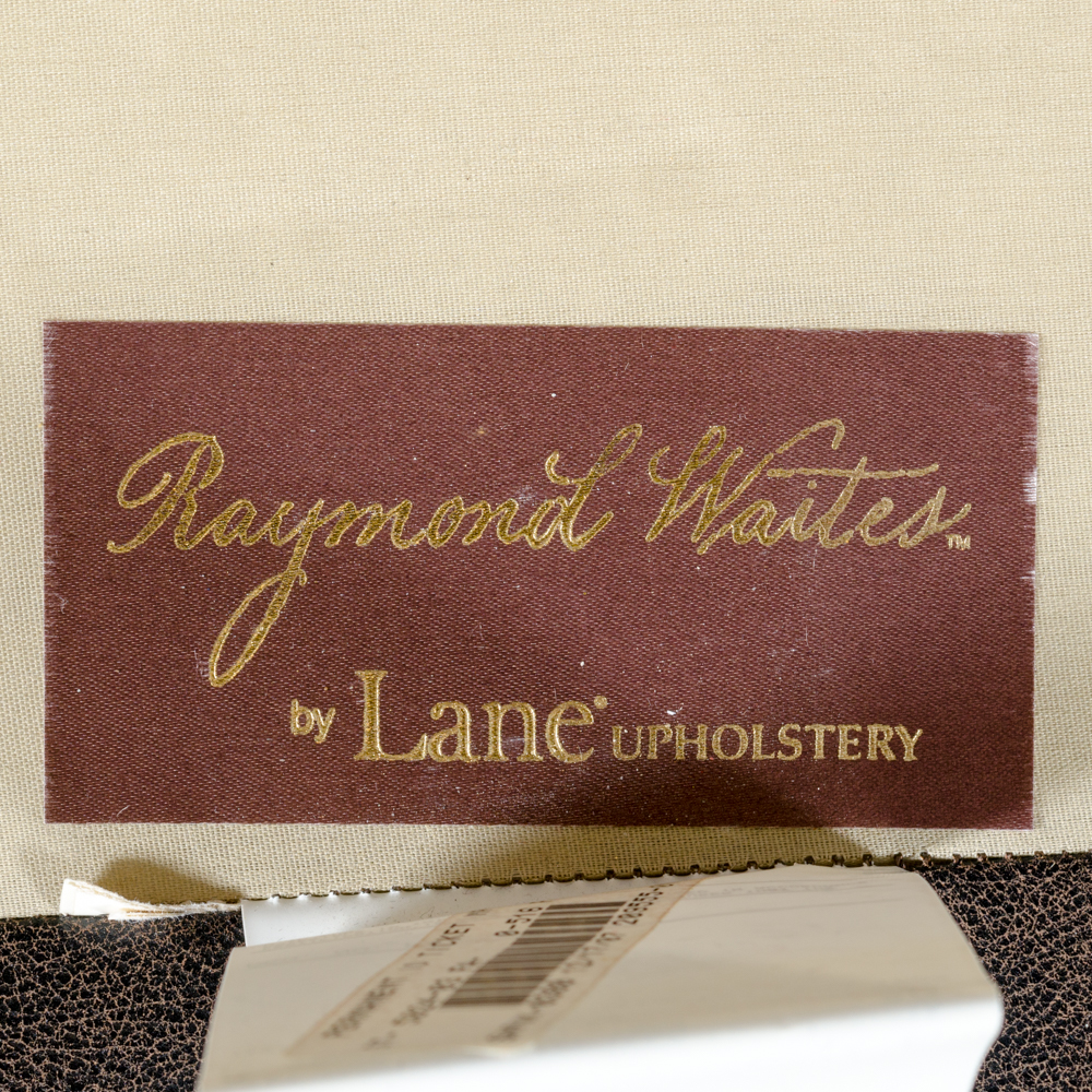 Contemporary Faux-Leather Sofa by Raymond Waites for Lane