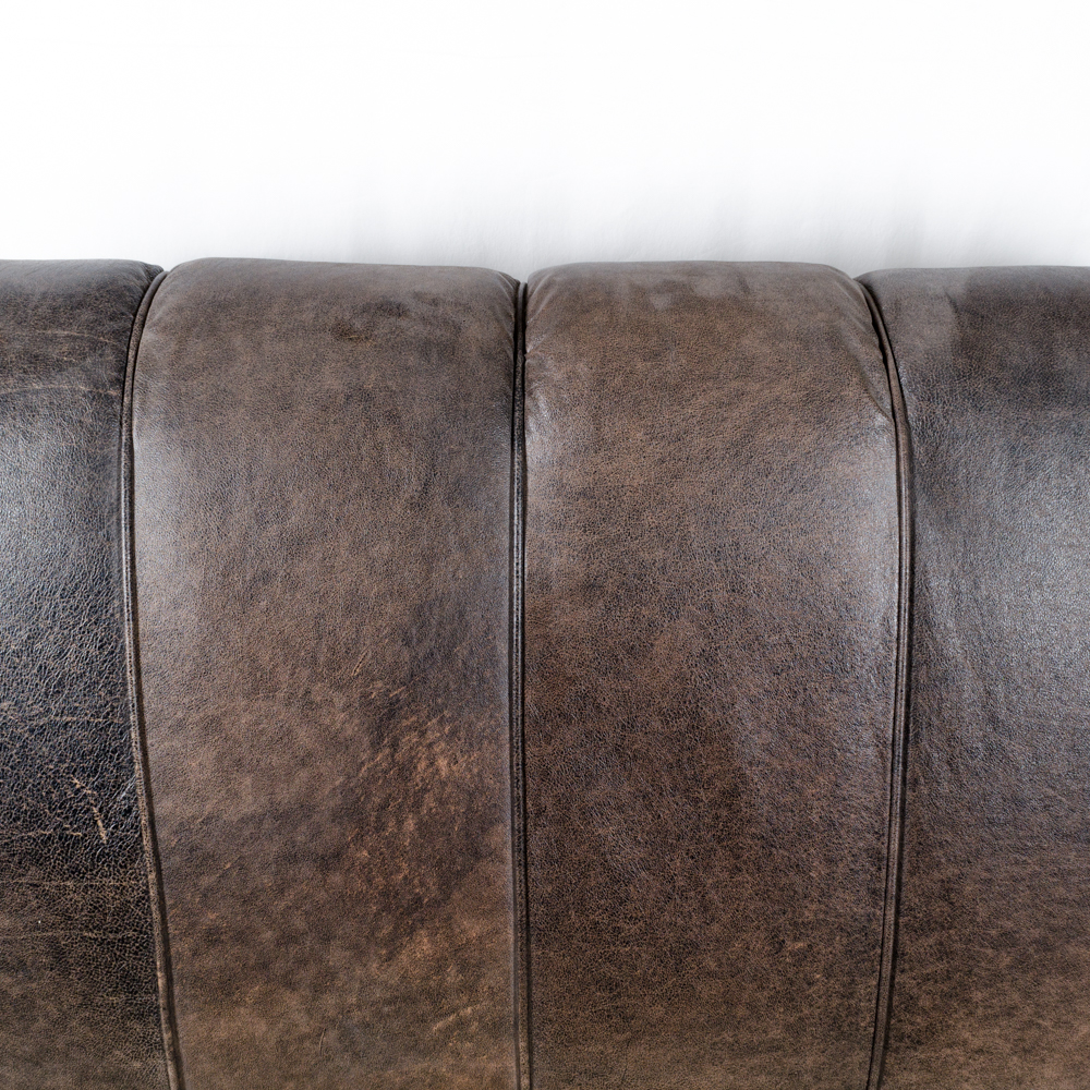 Contemporary Faux-Leather Sofa by Raymond Waites for Lane