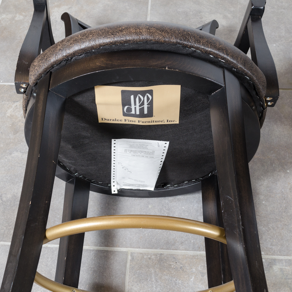 Contemporary Bar Stools by Duralee Fine Furniture