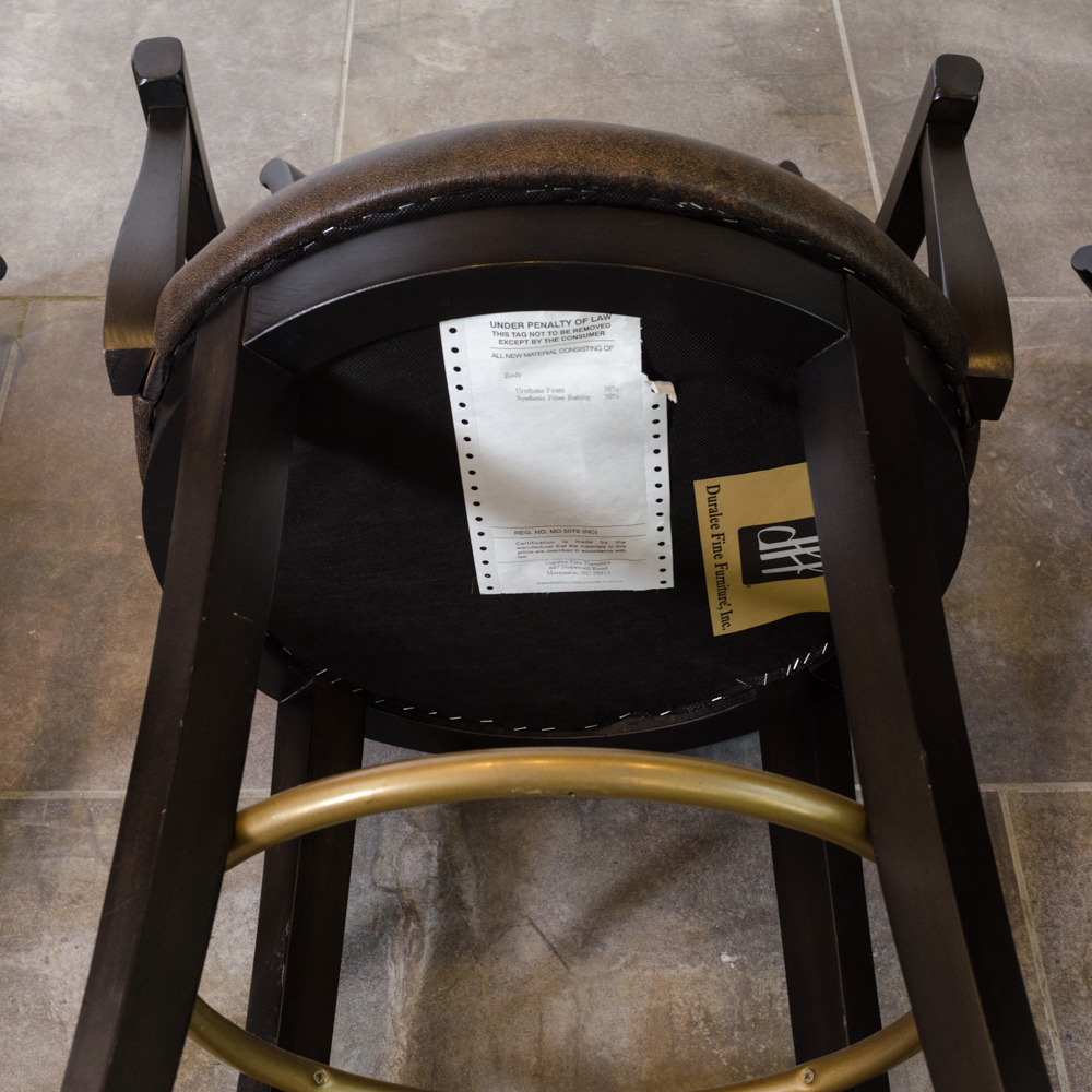 Contemporary Bar Stools by Duralee Fine Furniture