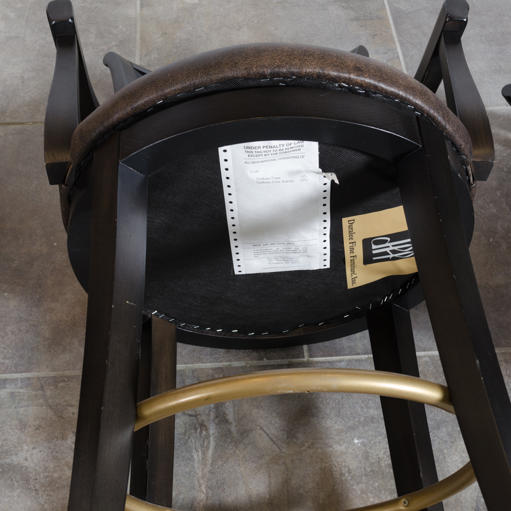 Contemporary Bar Stools by Duralee Fine Furniture