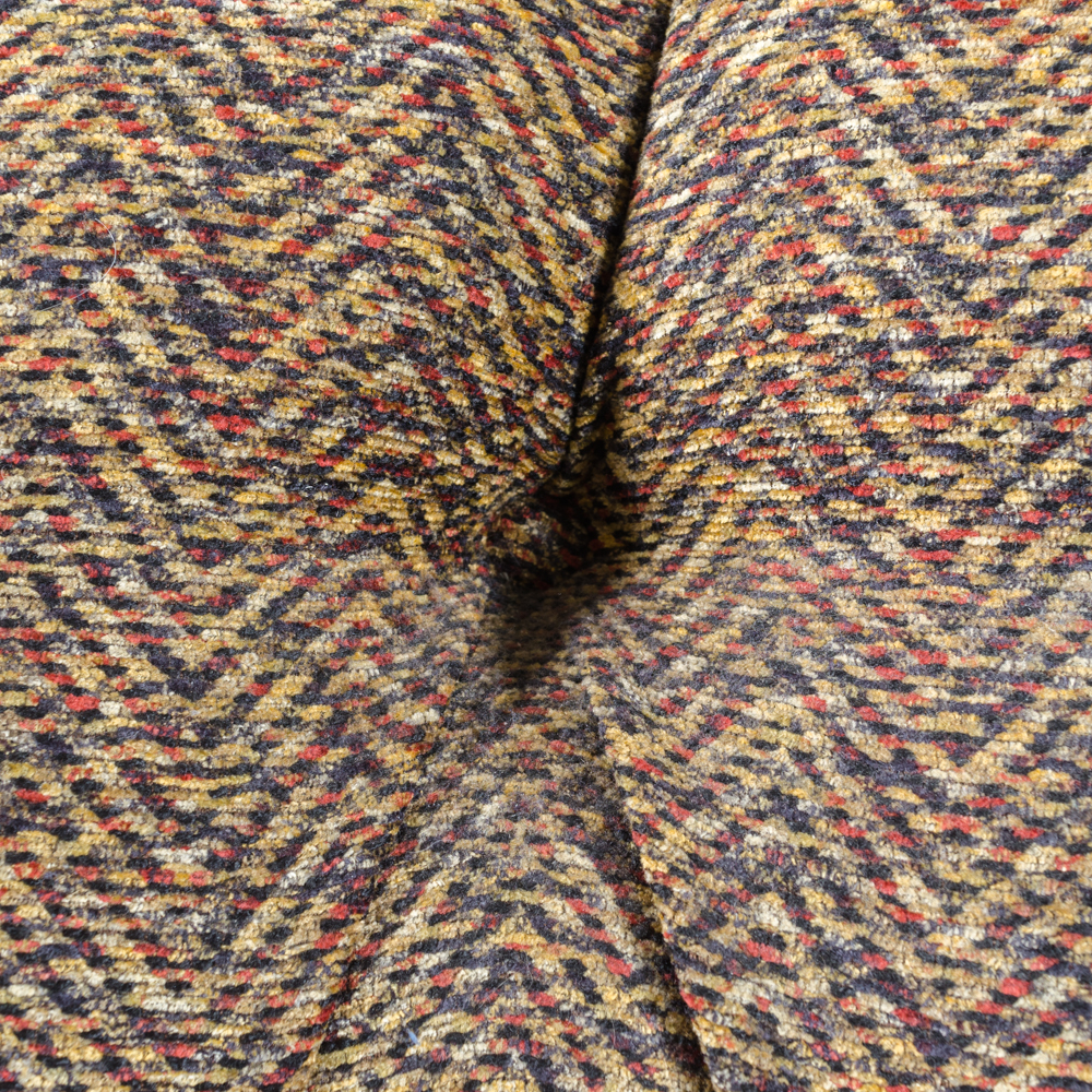 Contemporary Button-Tufted Wing Chair