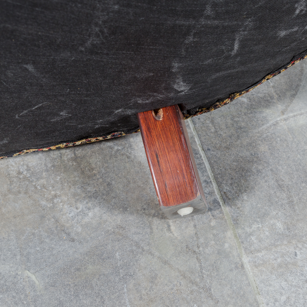 Contemporary Button-Tufted Wing Chair