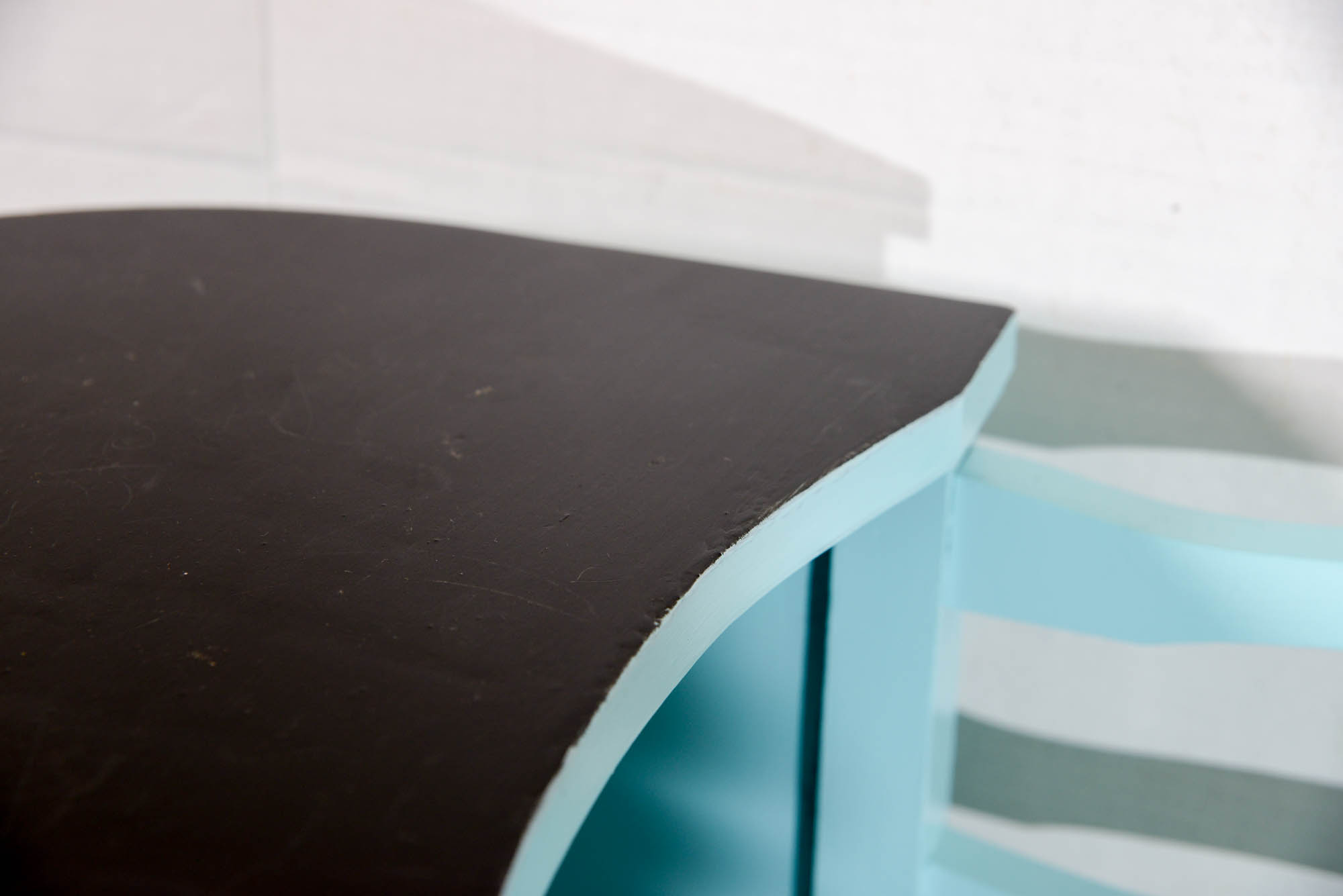 Vintage Telephone Table With Attached Chair