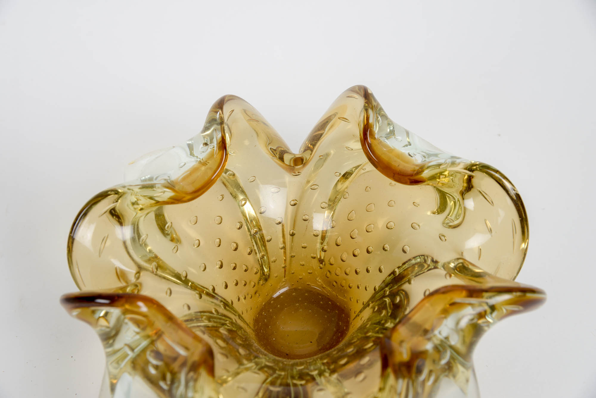 Pair of Murano Style Glass Dishes