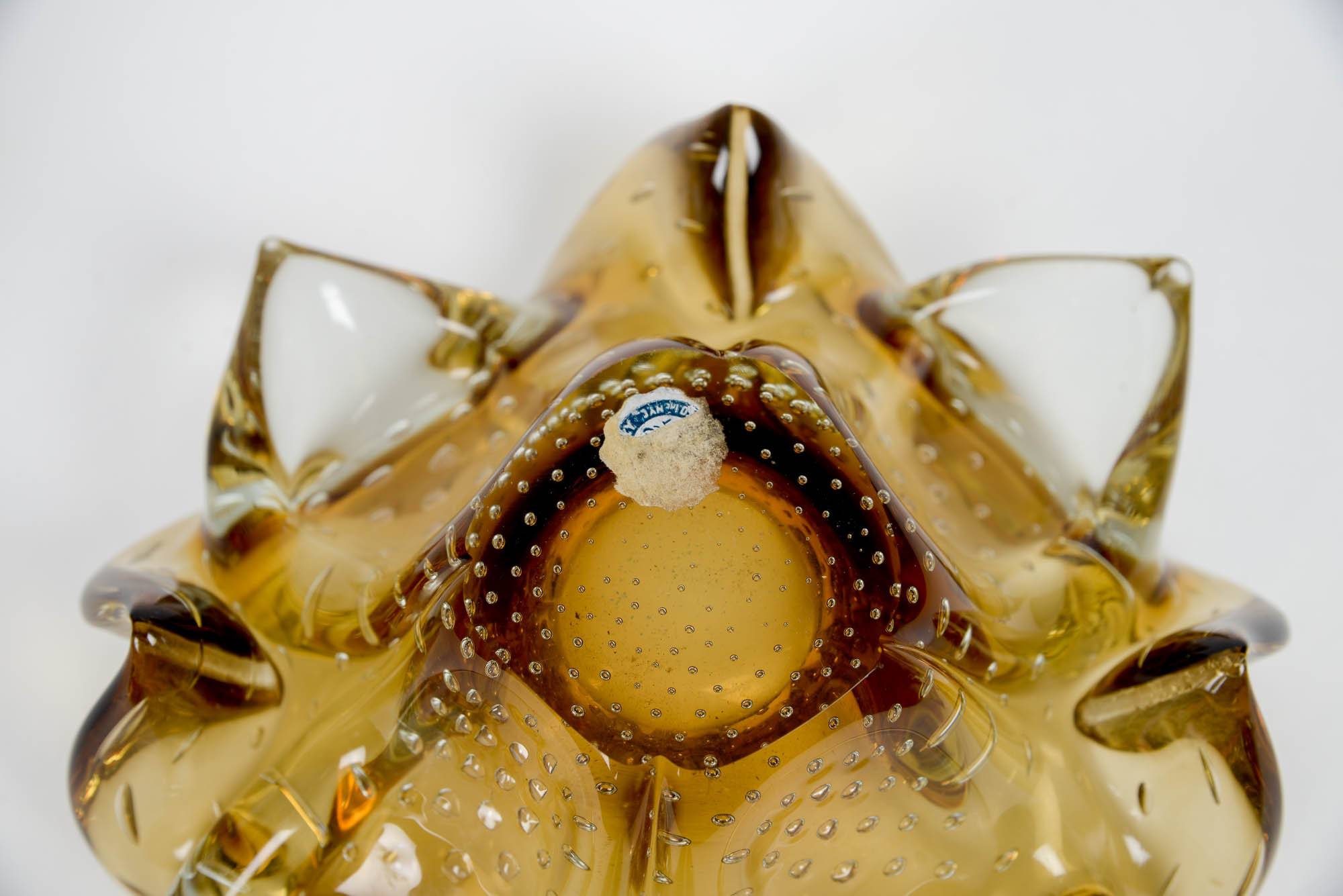 Pair of Murano Style Glass Dishes