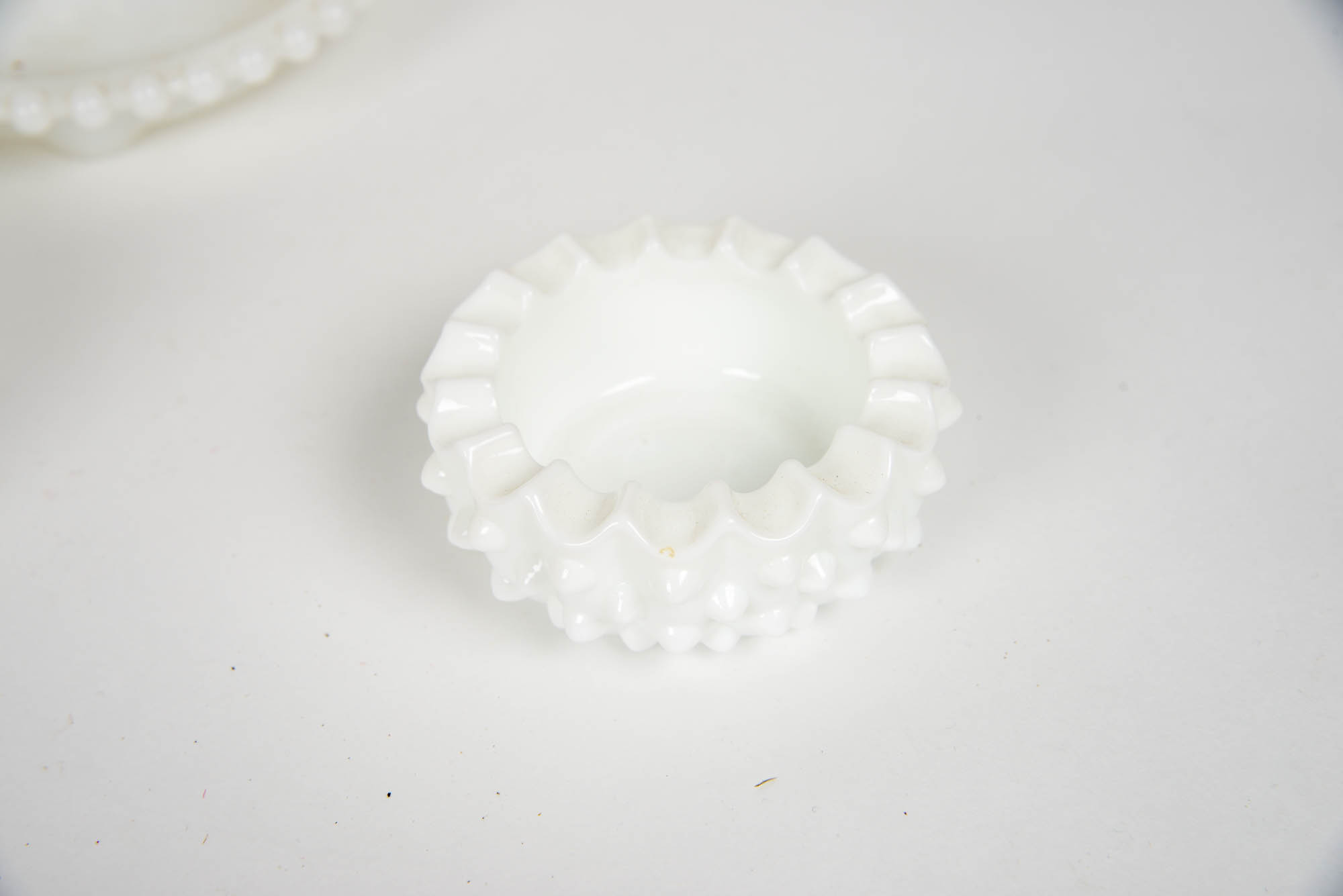 Collection of Milk Glass Decor