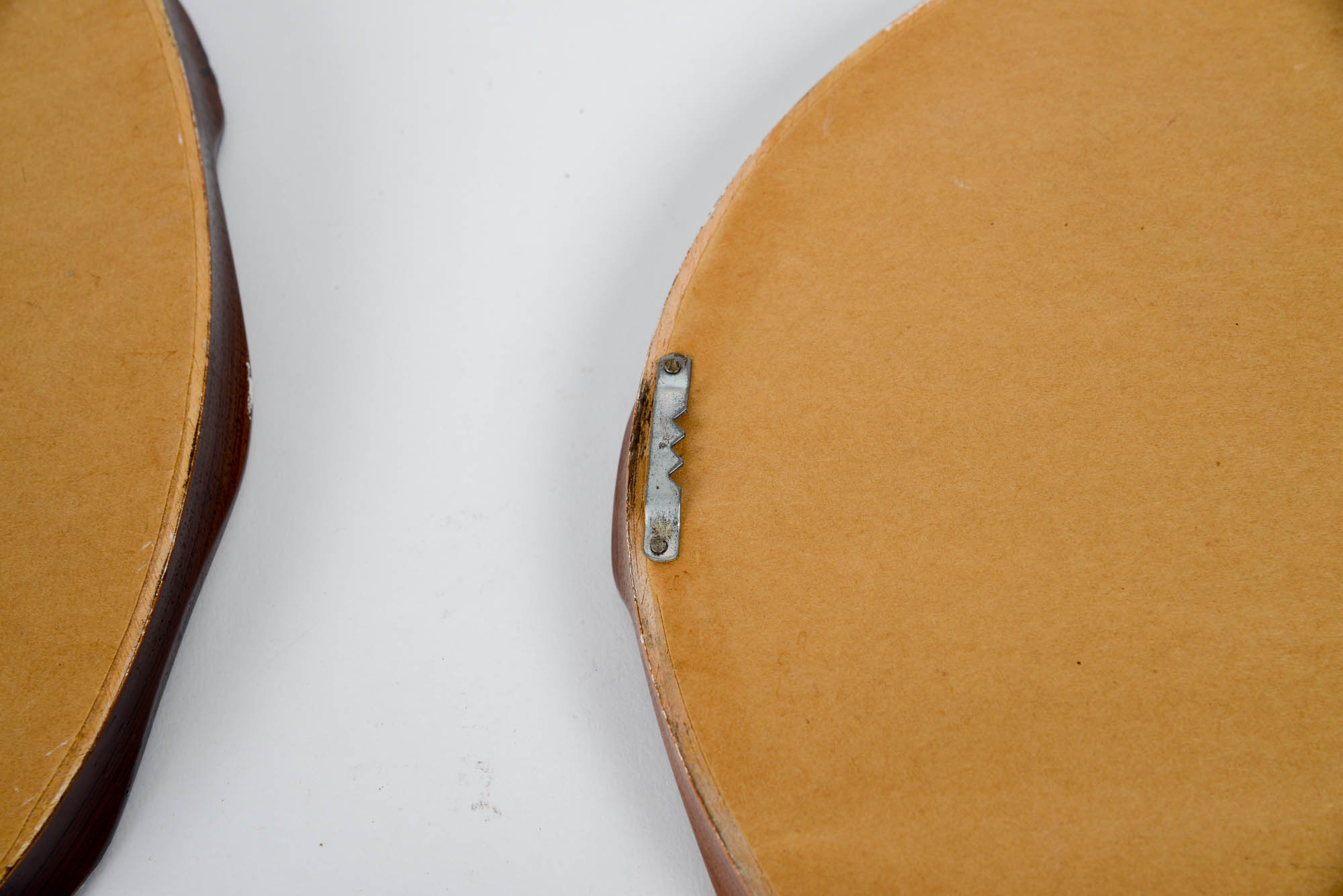 Pair of Cross Stitch Victorian Wall Hangings