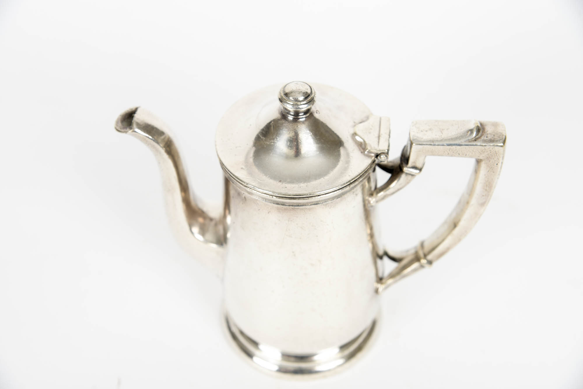 Silver Soldered Tea Pot from the Hotel Adolphus