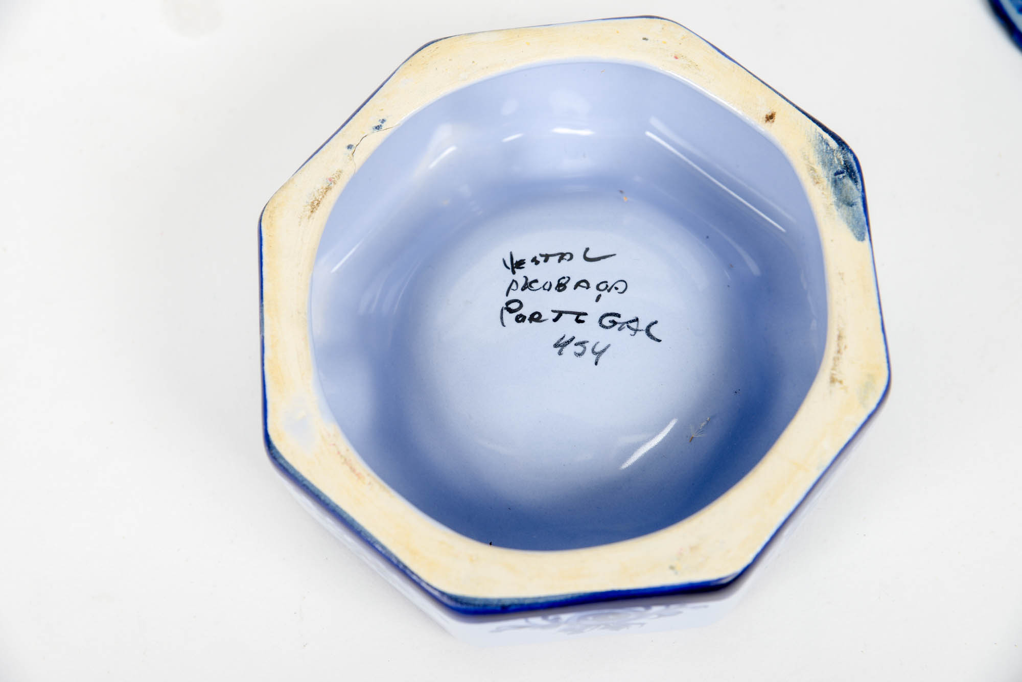 Vestal Alcobaca Portuguese Vase and Dish