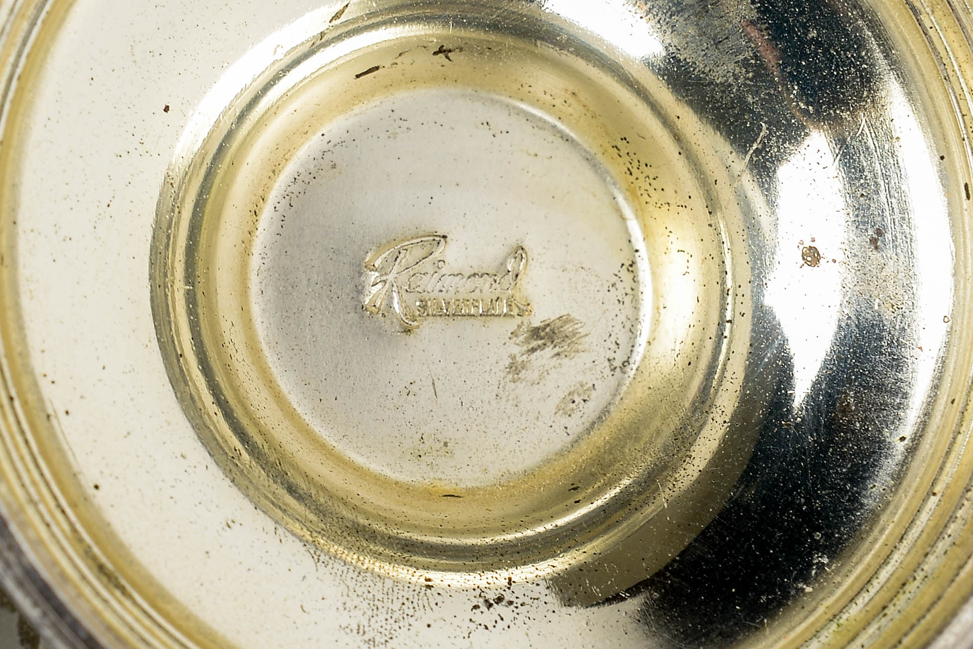 Selection of Silver Plate and Pewter Serving Pieces